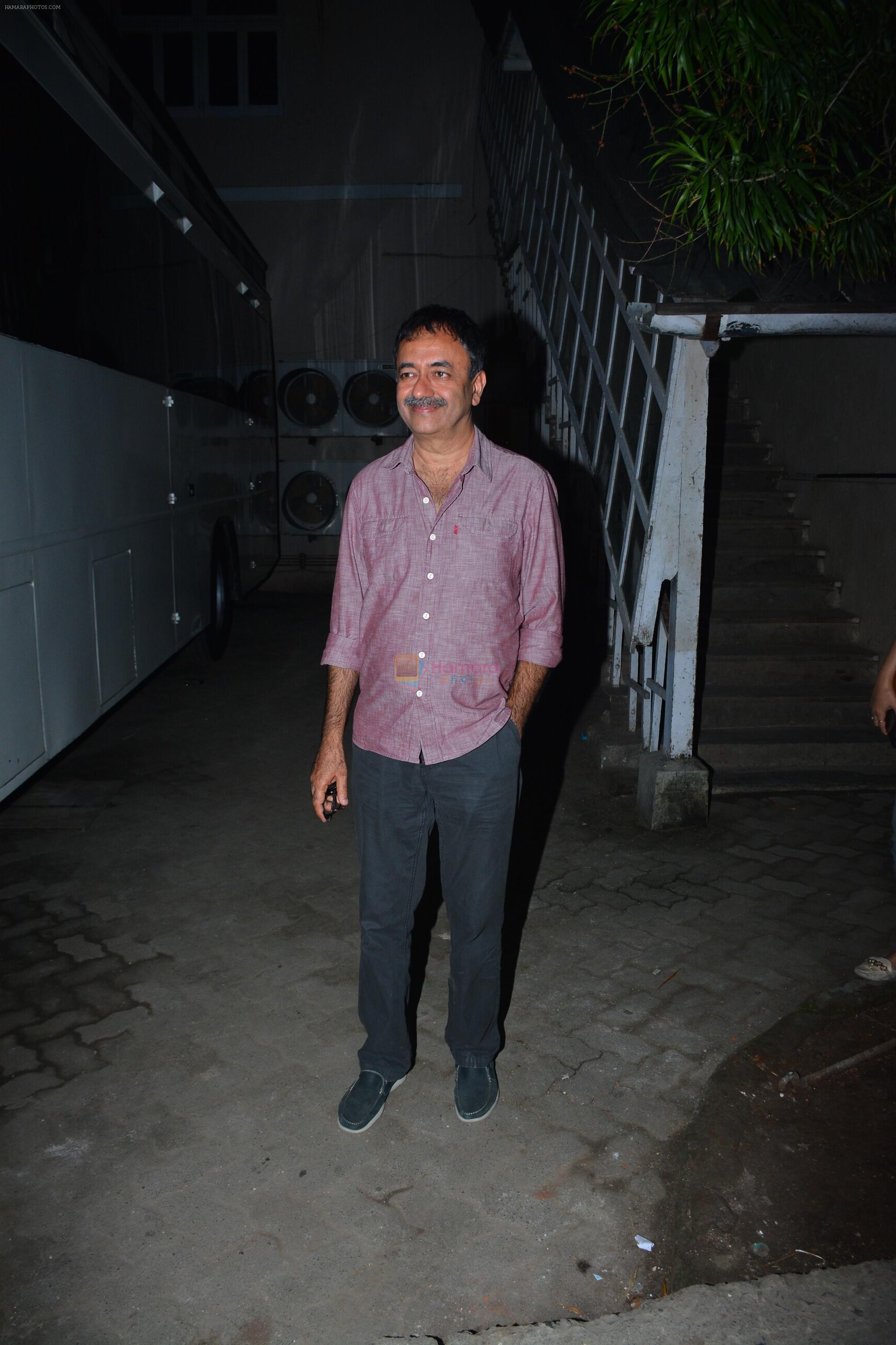 Rajkumar Hirani spotted at Mehboob studio bandra on 24th Sept 2018