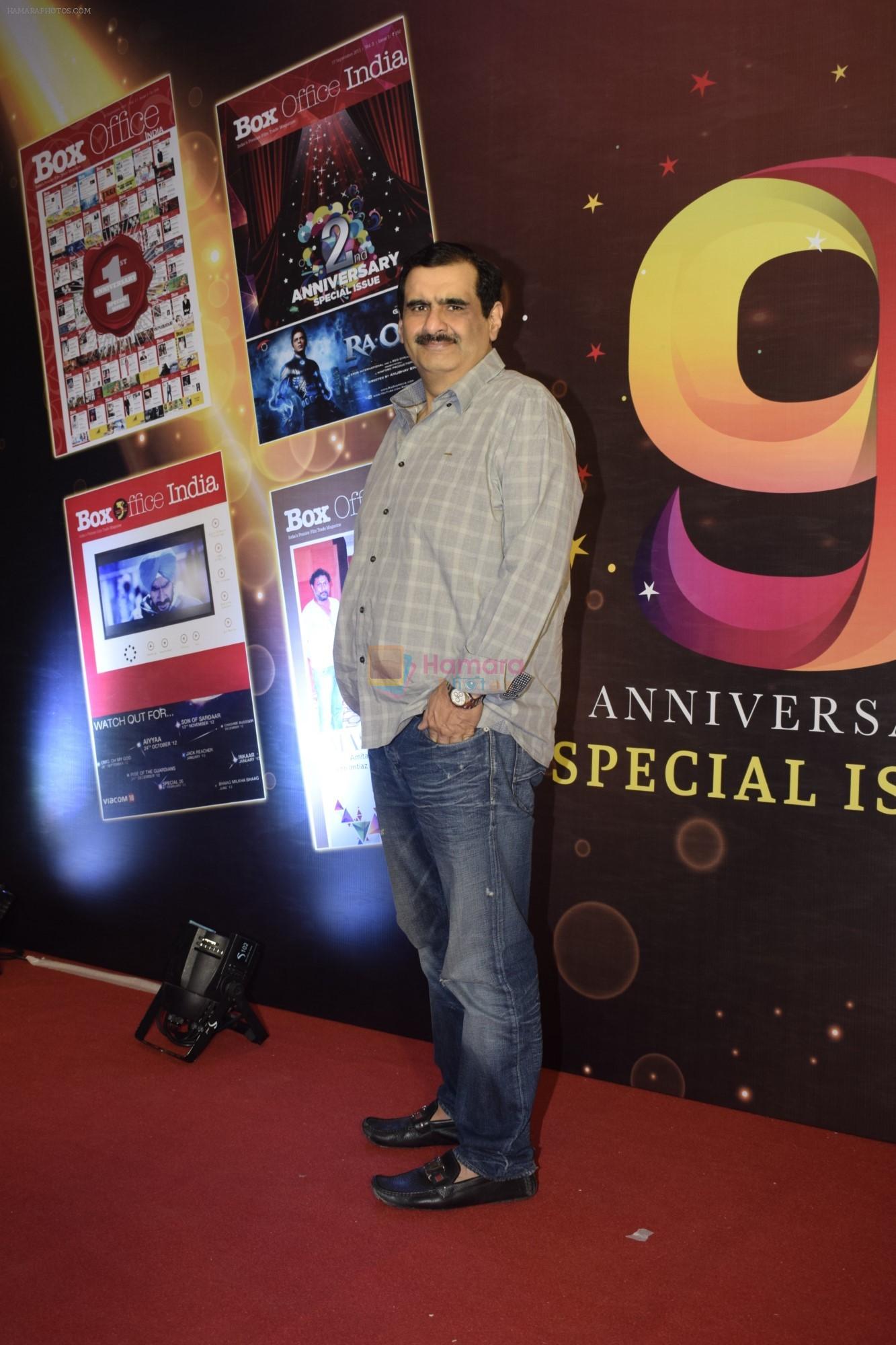 at the 9th anniversary cover launch of Boxoffice India magazine in Novotel juhu on 24th Sept 2018
