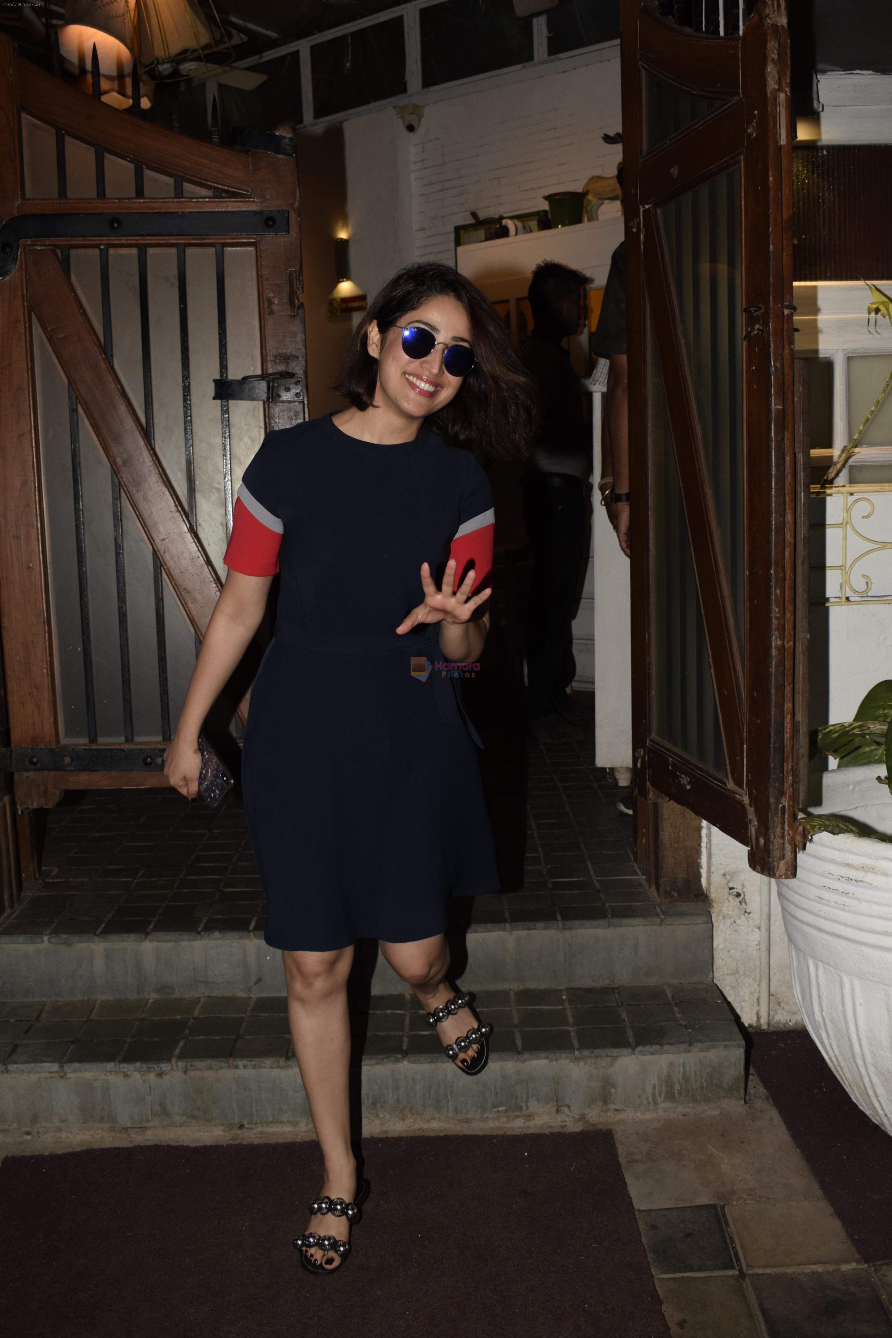 Yami Gautam spotted at fable in juhu on 23rd Sept 2018