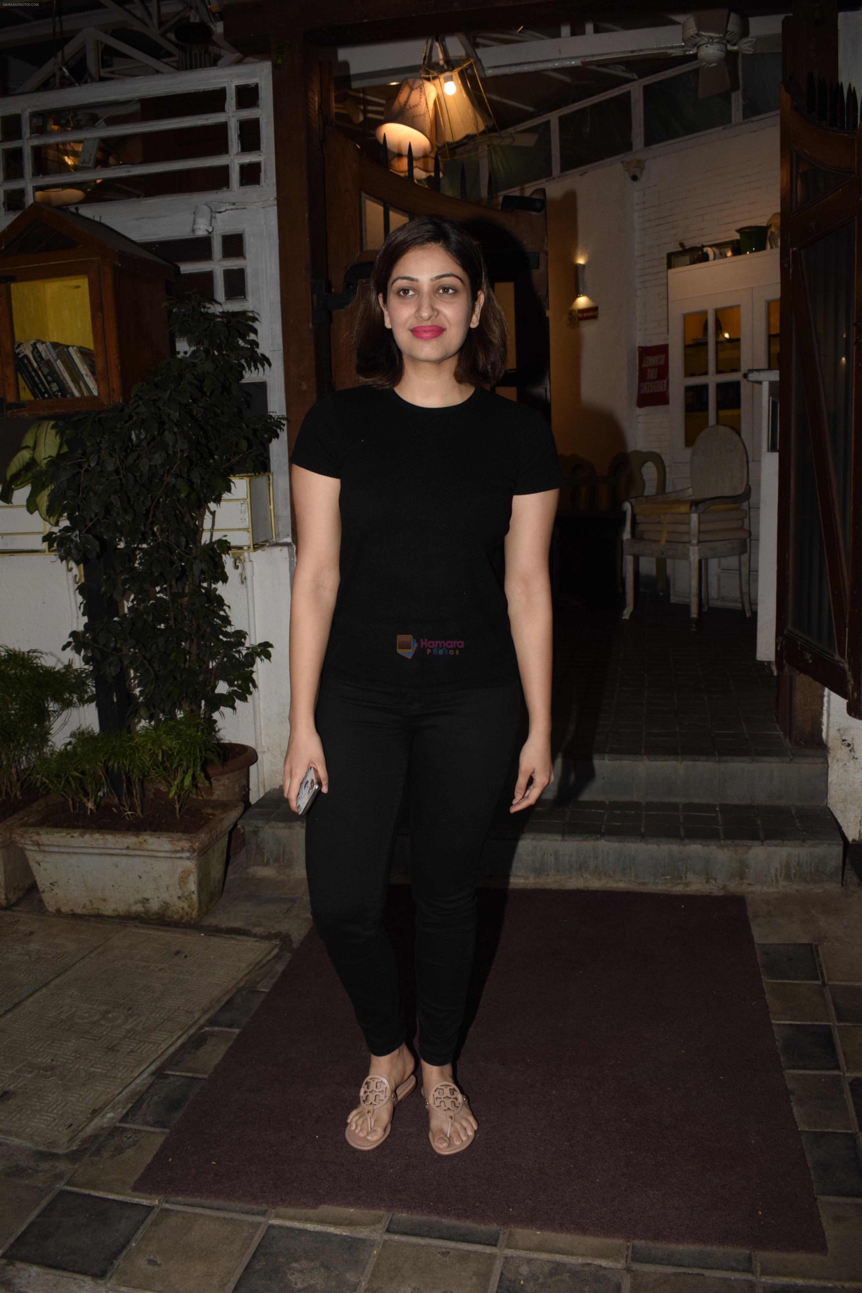 Surilie Gautam spotted at fable in juhu on 23rd Sept 2018