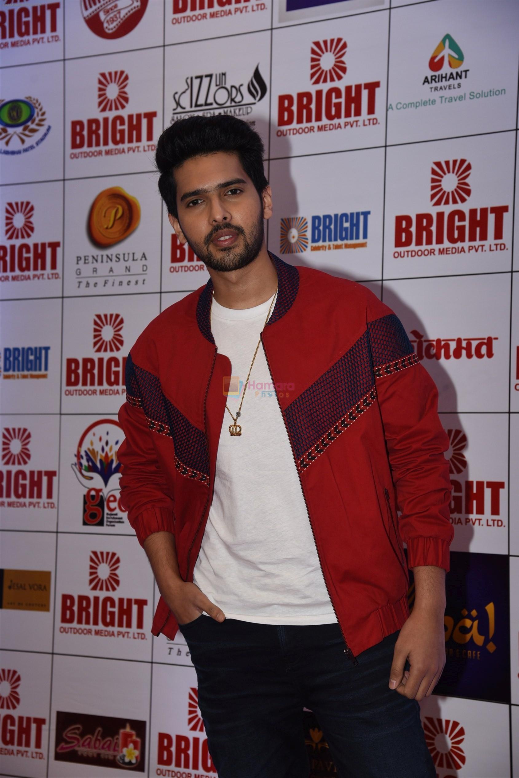 Armaan Malik at Bright Awards in NSCI worli on 25th Sept 2018