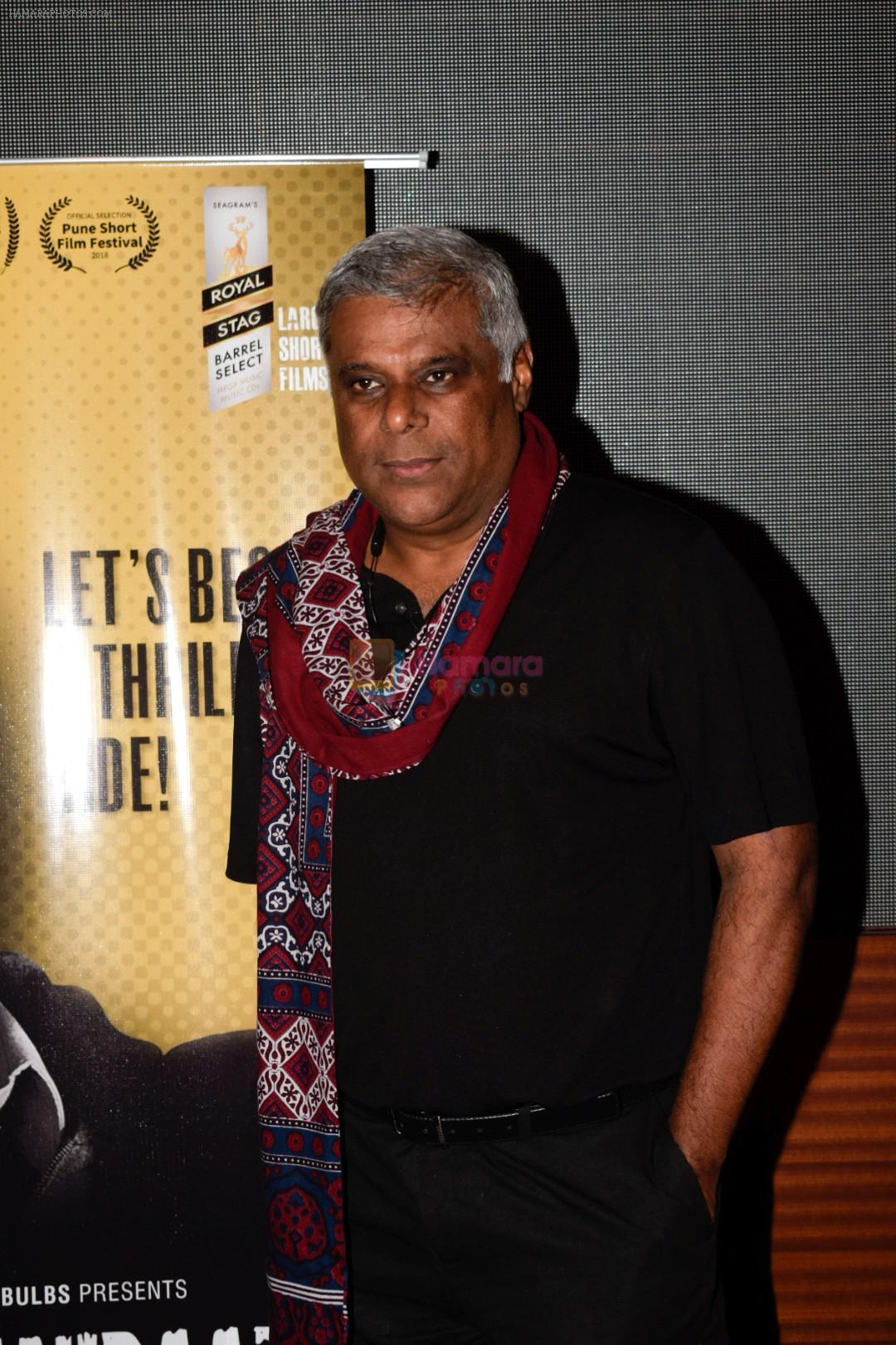 Ashish Vidyarthi at Royal Stag Barelle select screening of short film Kahanibaaz at The View in andheri on 25th Sept 2018