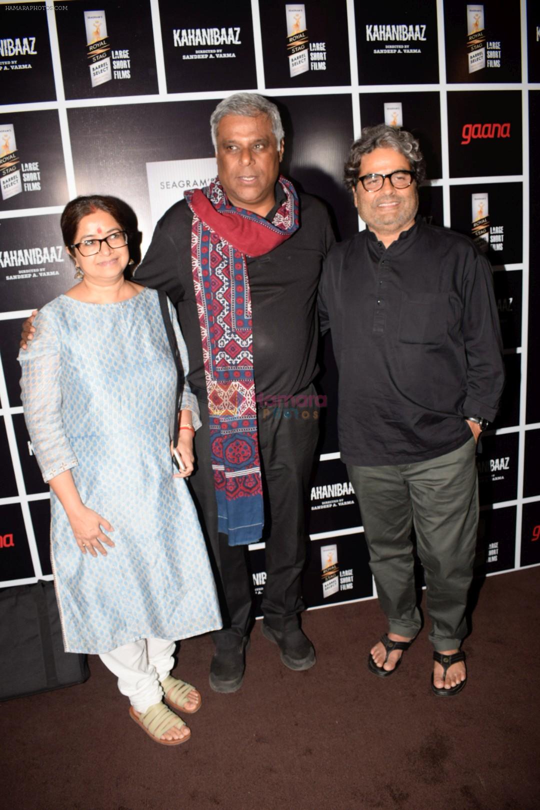 Rekha Bharadwaj, Ashish Vidyarthi, Vishal Bharadwaj at Royal Stag Barelle select screening of short film Kahanibaaz at The View in andheri on 25th Sept 2018