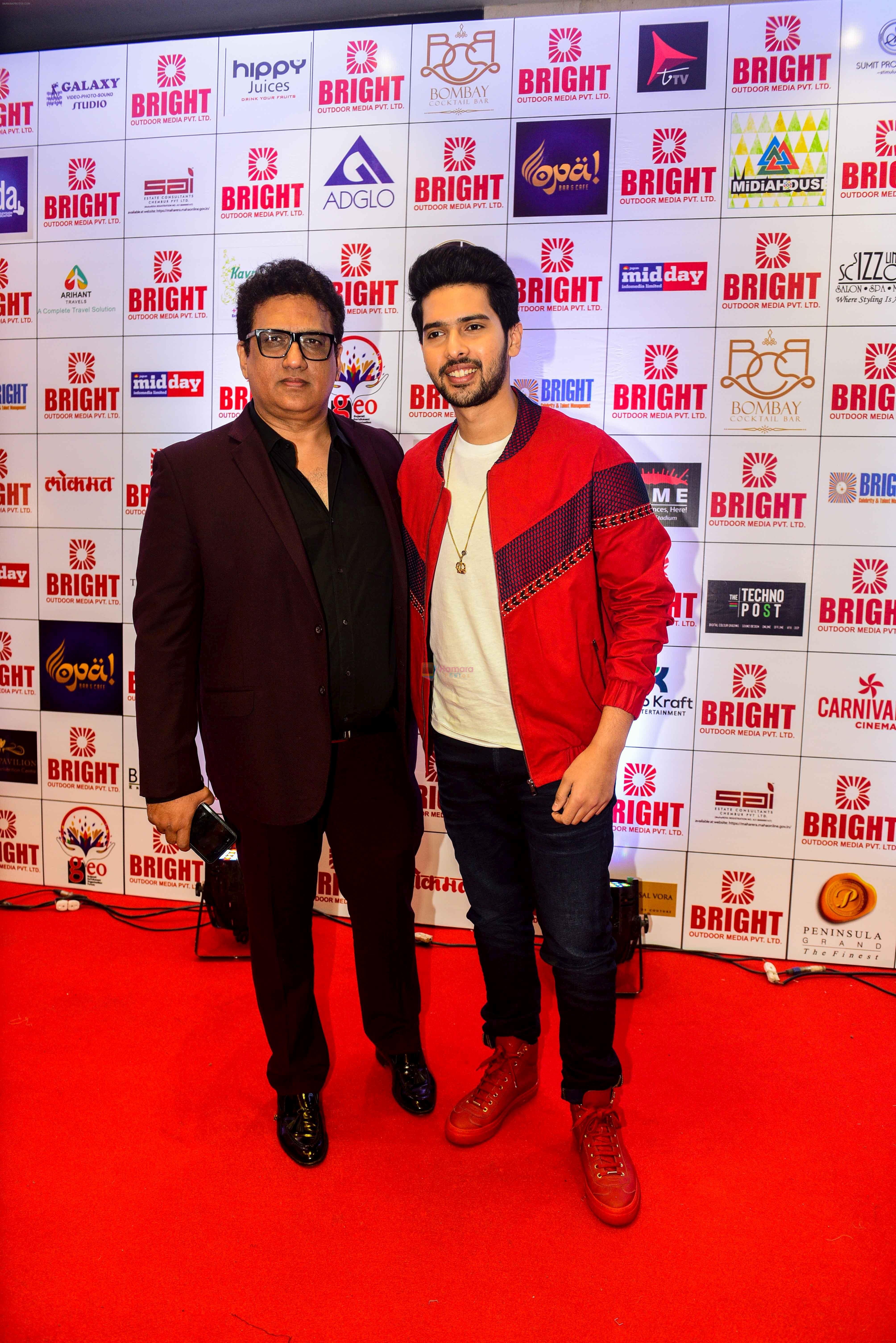 Armaan Malik at Bright Awards in NSCI worli on 25th Sept 2018