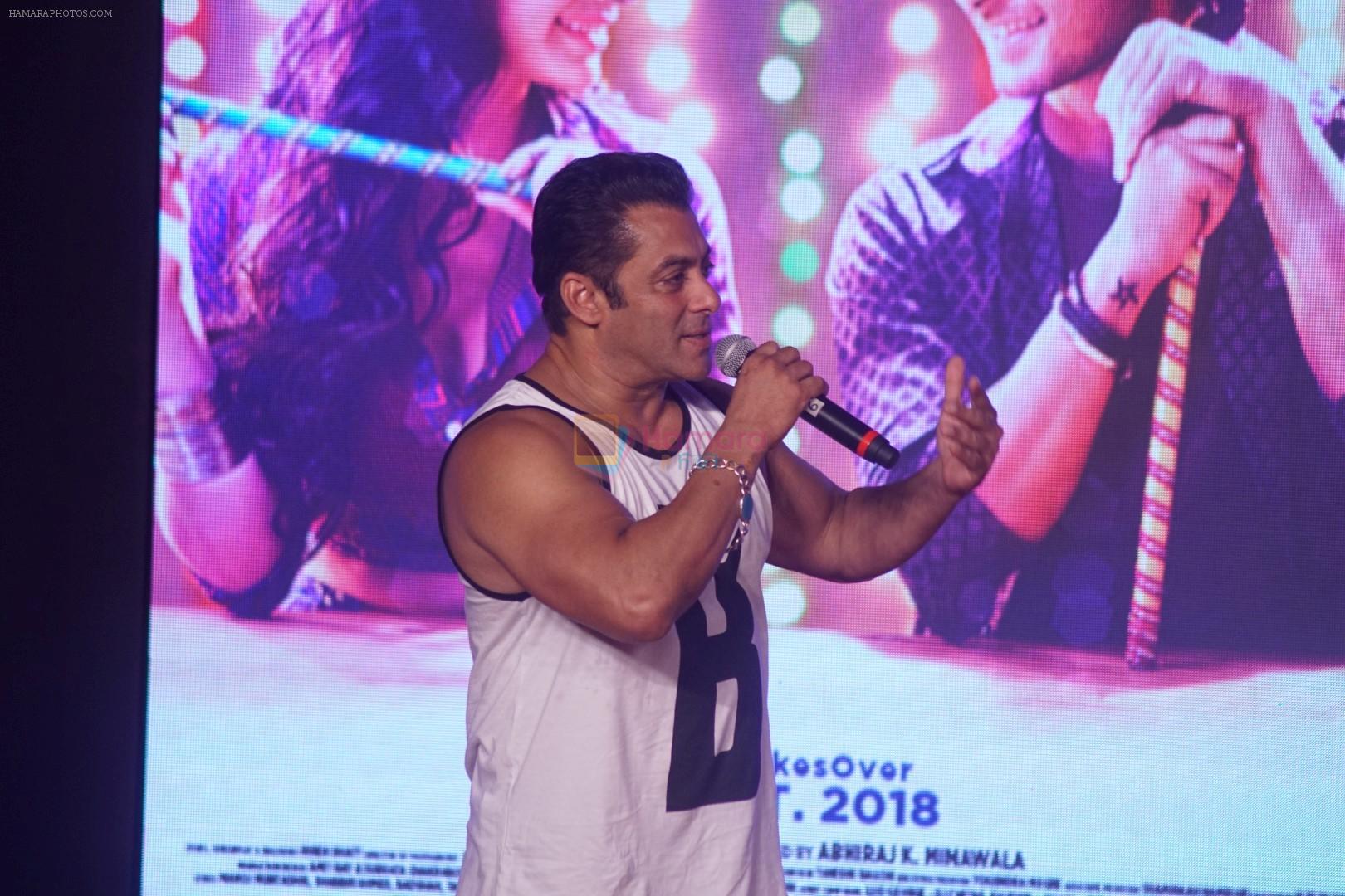 Salman Khan at Musical Concert Celebrating the journey of Loveyatri on 26th Sept 2018