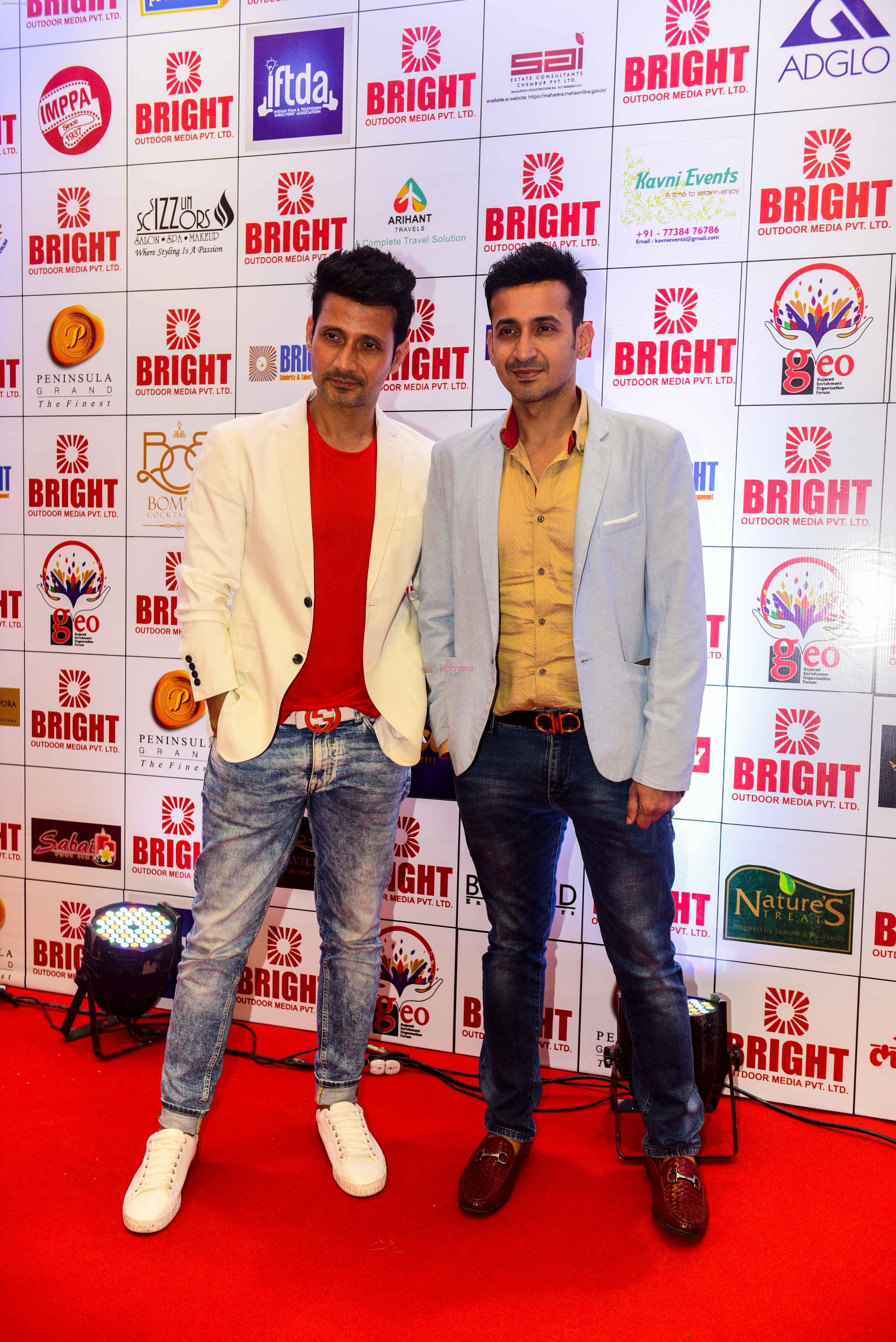 Manmeet Gulzar, Harmeet Gulzar at Bright Awards in NSCI worli on 25th Sept 2018