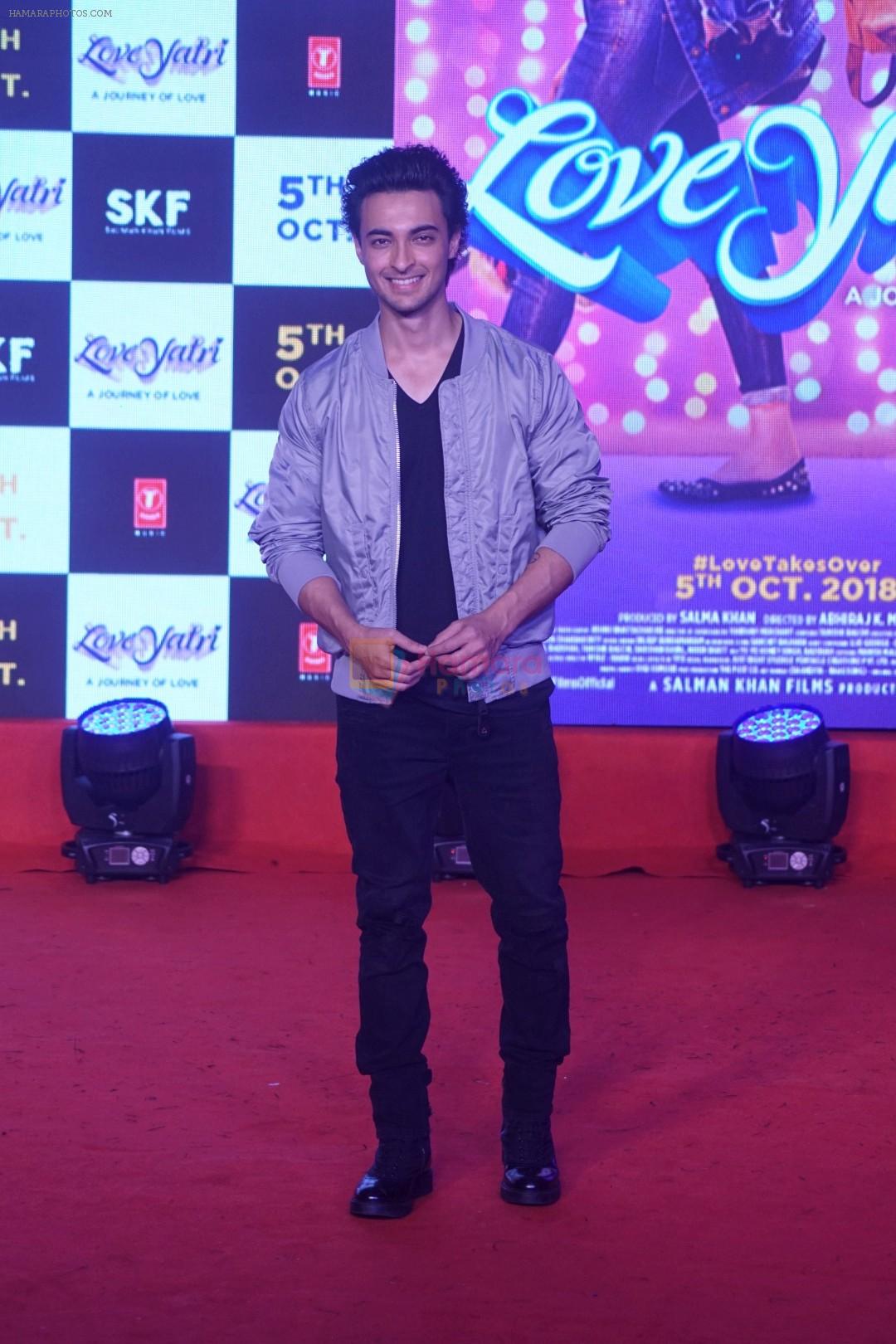 Aayush Sharma at Musical Concert Celebrating the journey of Loveyatri on 26th Sept 2018
