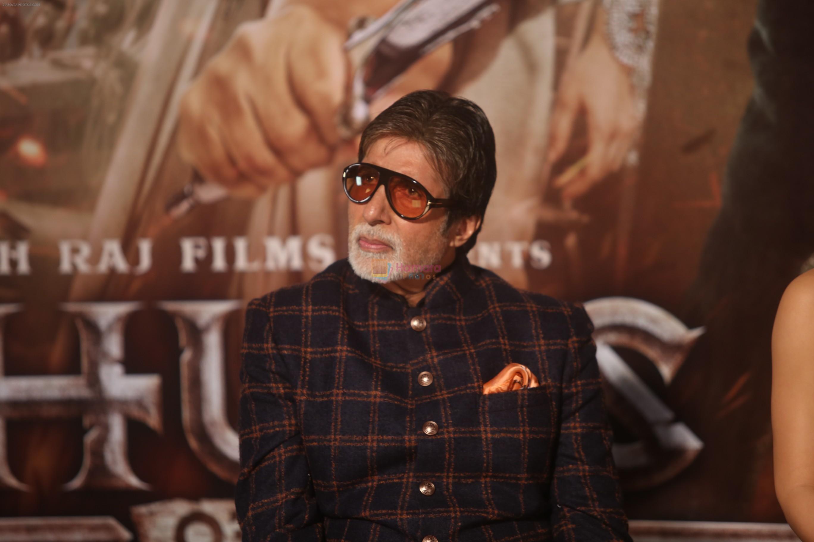 Amitabh Bachchan at the Trailer launch of film Thugs of Hindustan at Imax Wadala on 27th Sept 2018