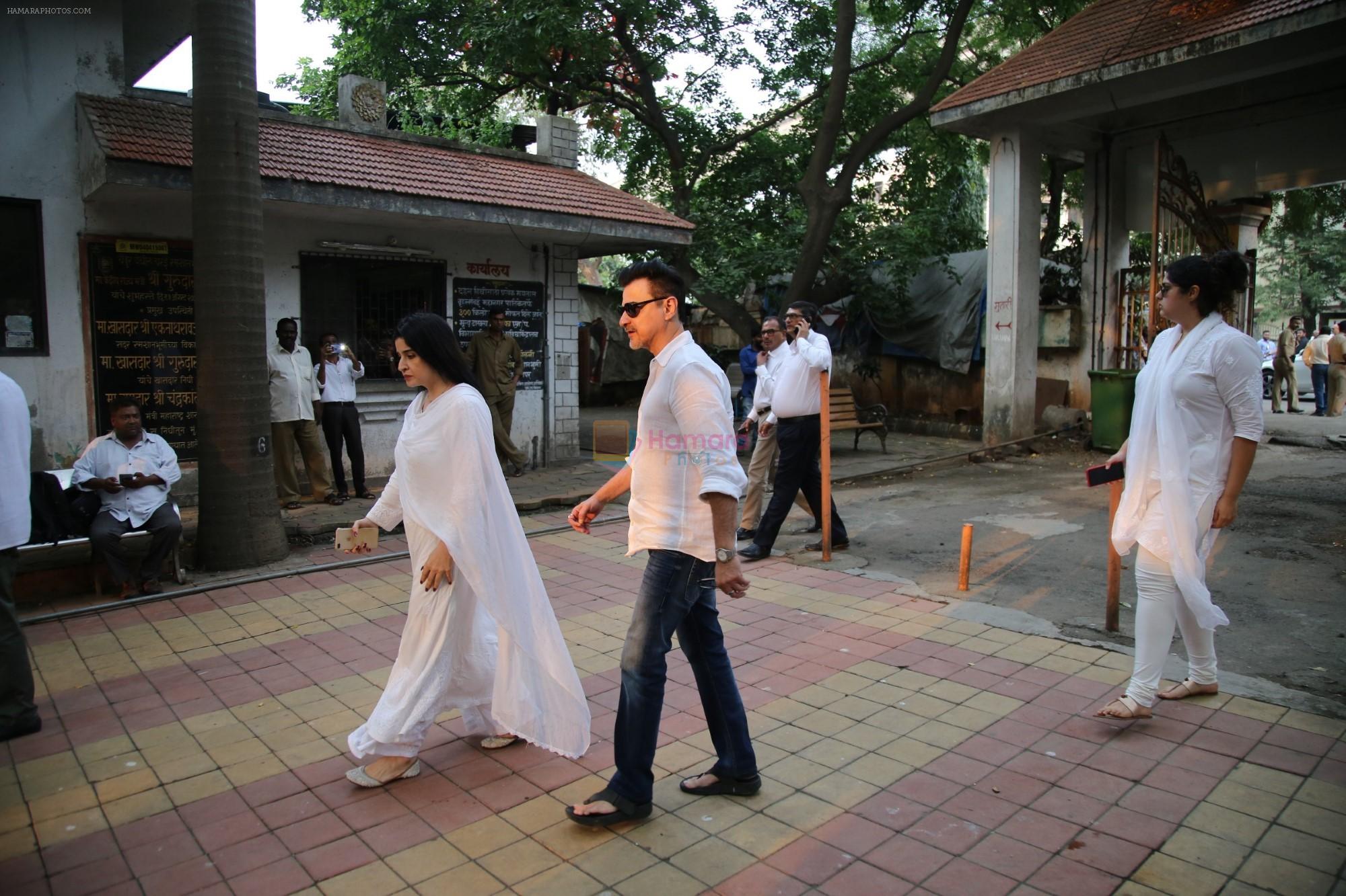 Sanjay Kapoor at Krishna Raj Kapoor's funeral in Chembur on 1st Oct 2018