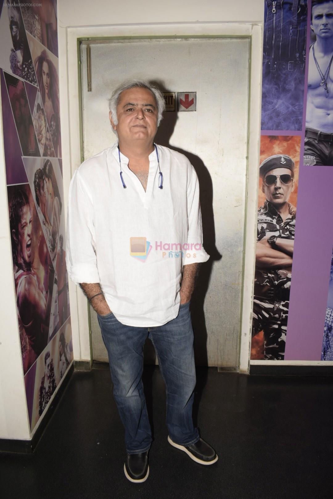 Hansal Mehta at the Screening of film AndhaDhun at zee preview theater in andheri on 1st Oct 2018