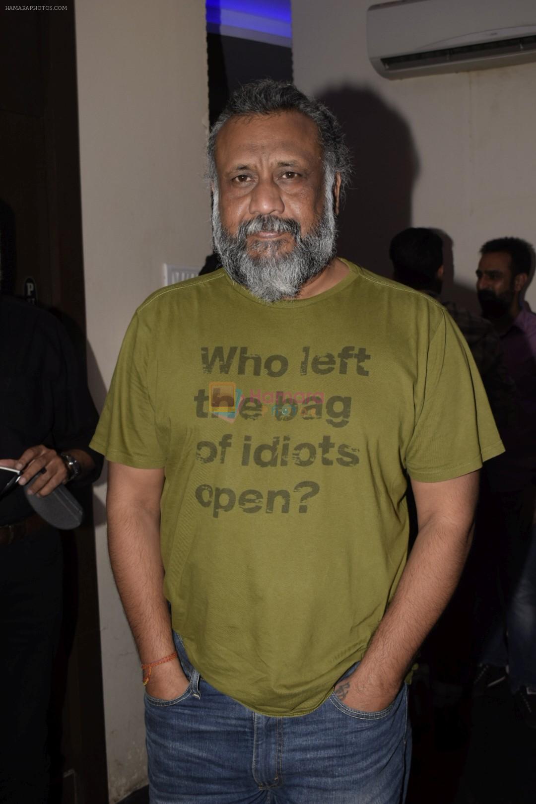 Anubhav Sinha at the Screening of film AndhaDhun at zee preview theater in andheri on 1st Oct 2018