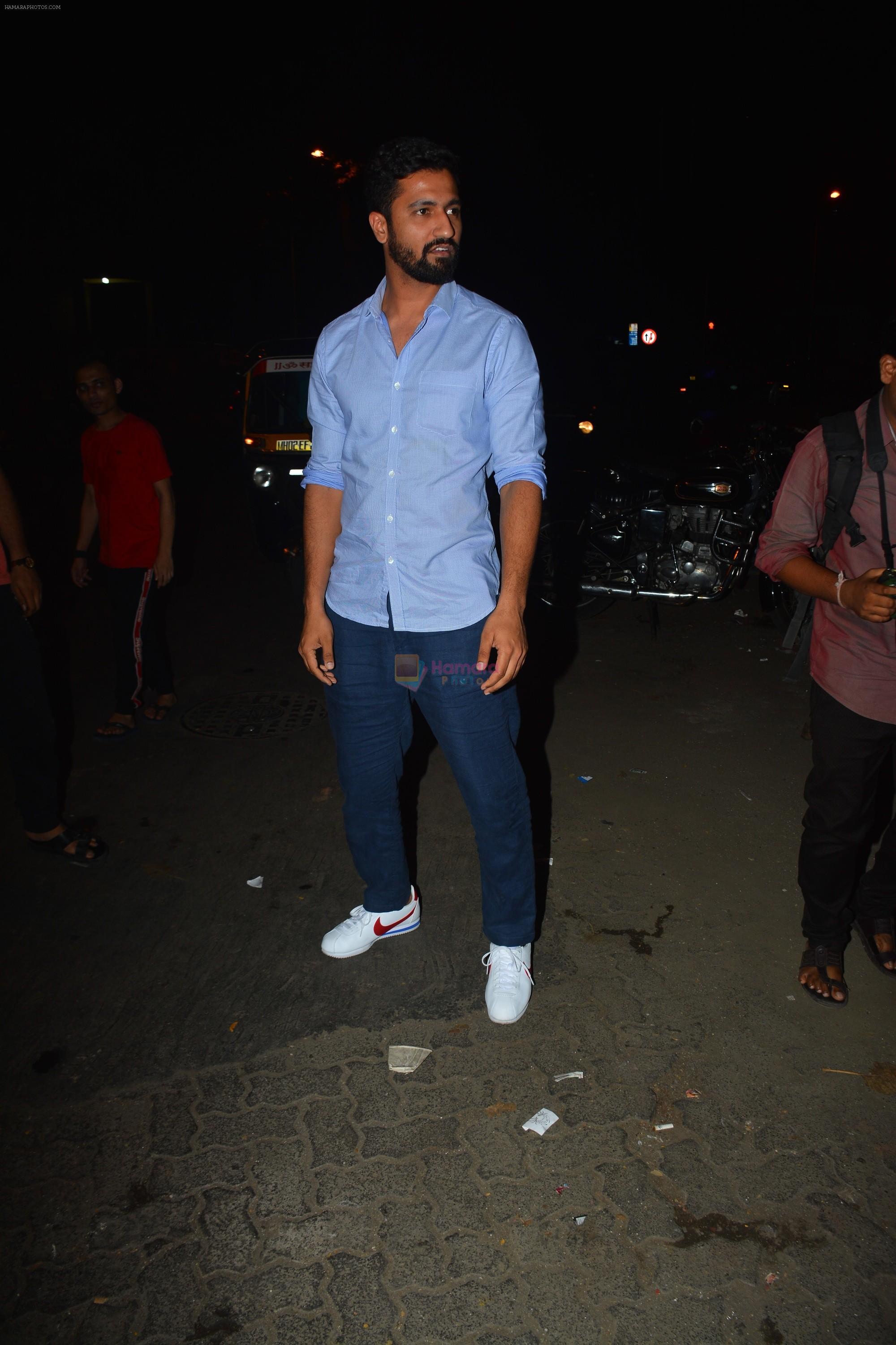 Vicky Kaushal spotted at Bastian in bandra on 5th Oct 2018