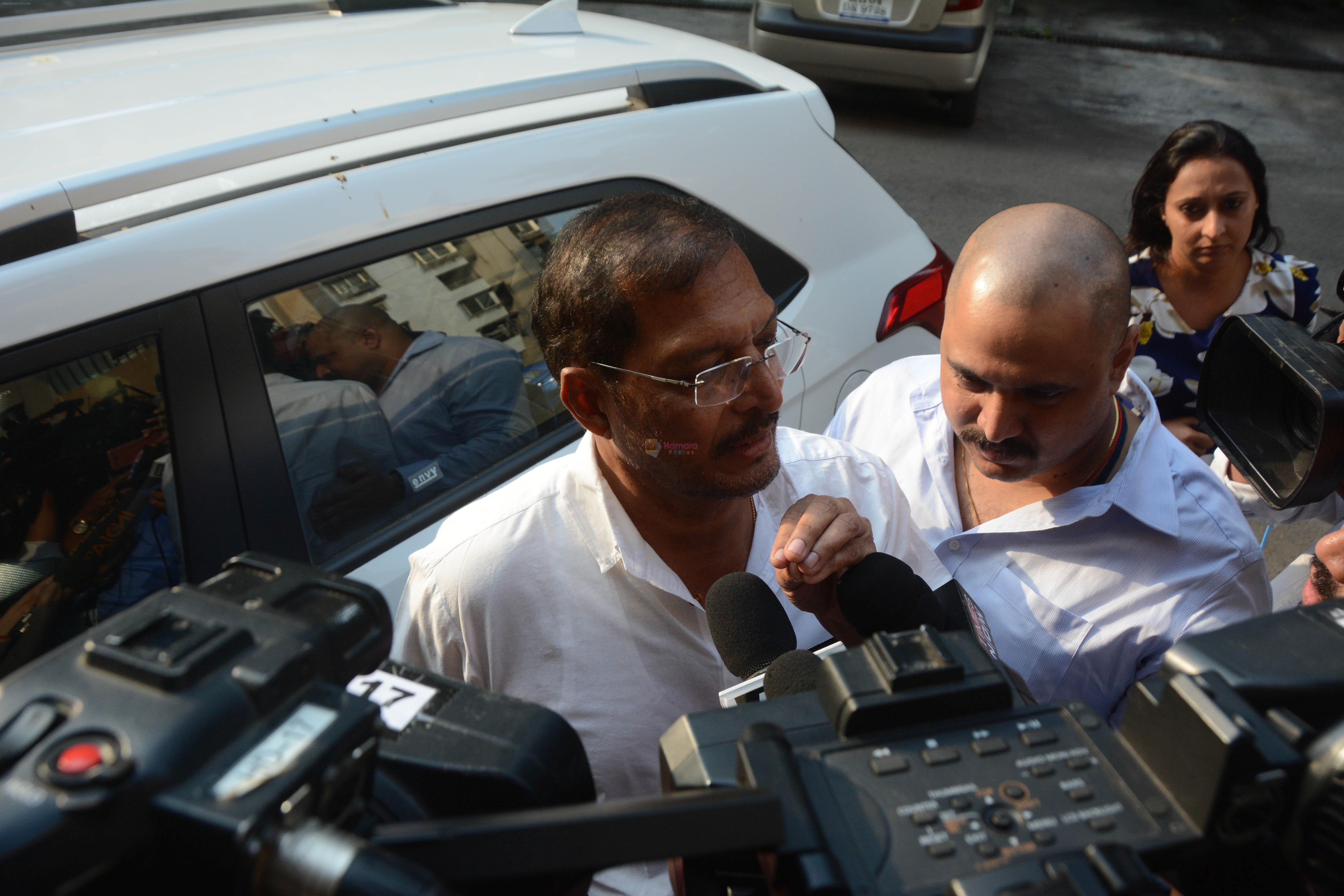 Nana Patekar At His Residence Andheri on 7th Oct 2018