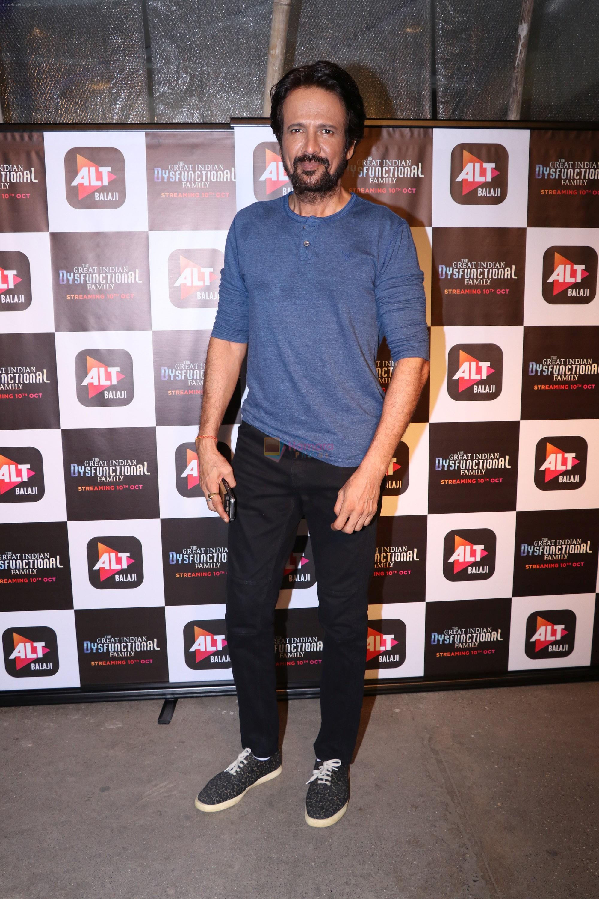 Kay Kay Menon at the Screening of Alt Balaji's new web series The Dysfunctional Family in Sunny Super Sound juhu on 10th Oct 2018