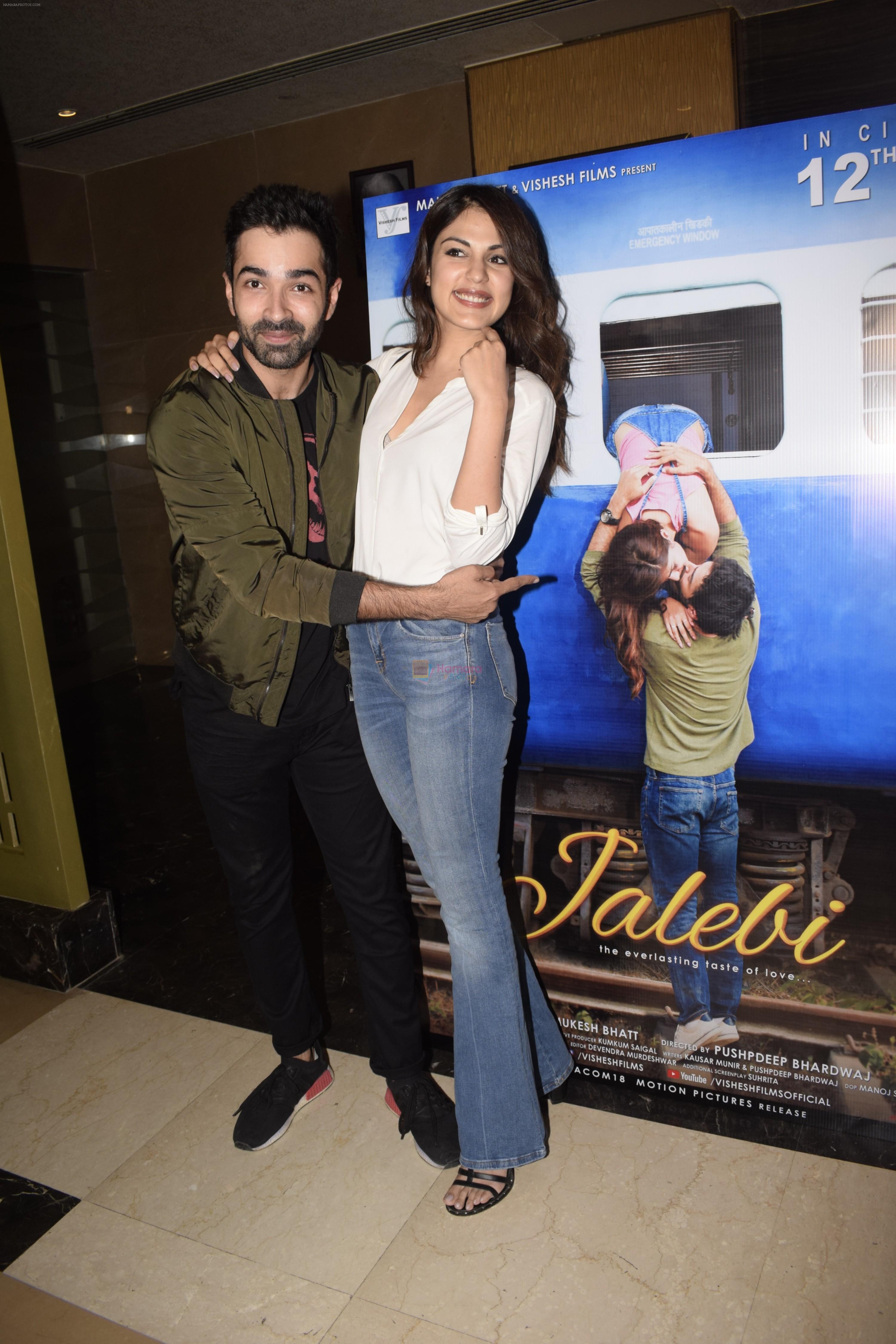 Rhea Chakraborty at the Screening of film Jalebi in pvr icon, andheri on 11th Oct 2018