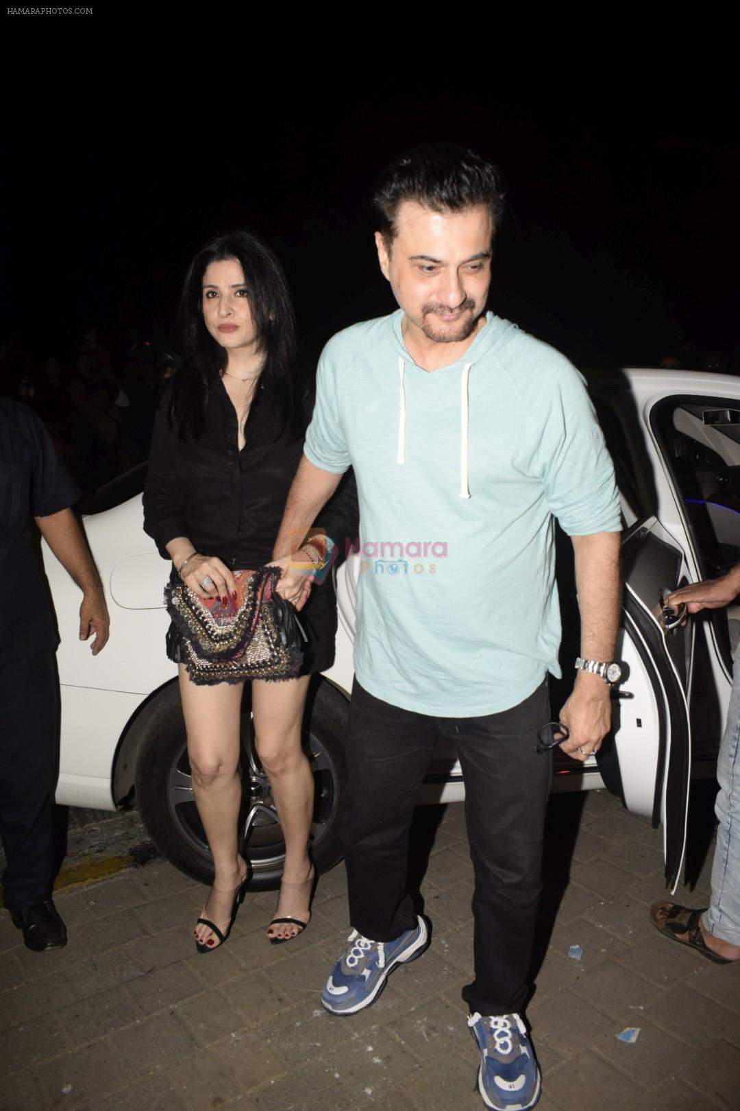 Sanjay Kapoor at Zoya Akhtar's birthday party in bandra on 14th Oct 2018