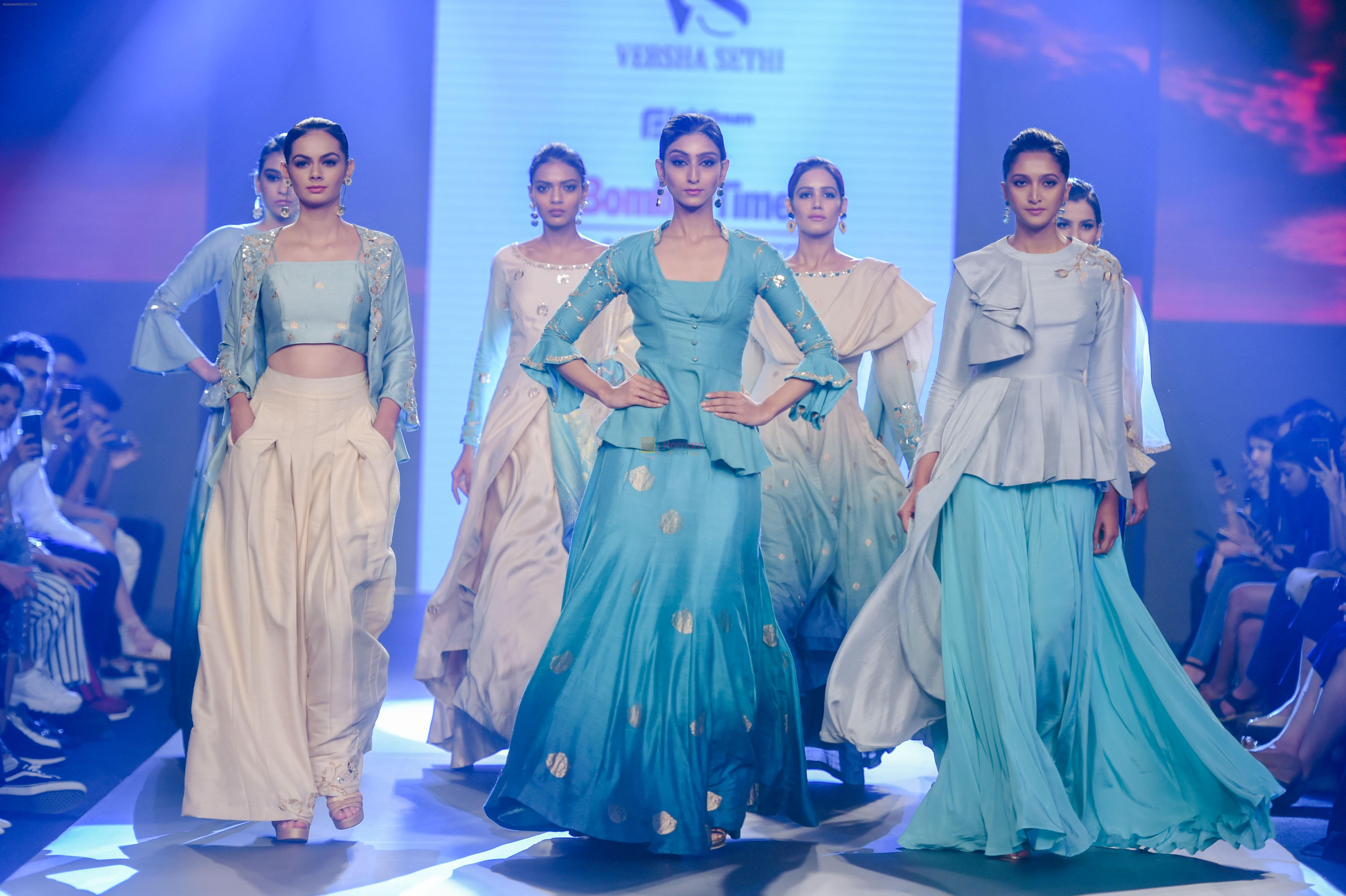 Model walk the ramp for Versha Sethi at BTFW 2018 on 14th Oct 2018