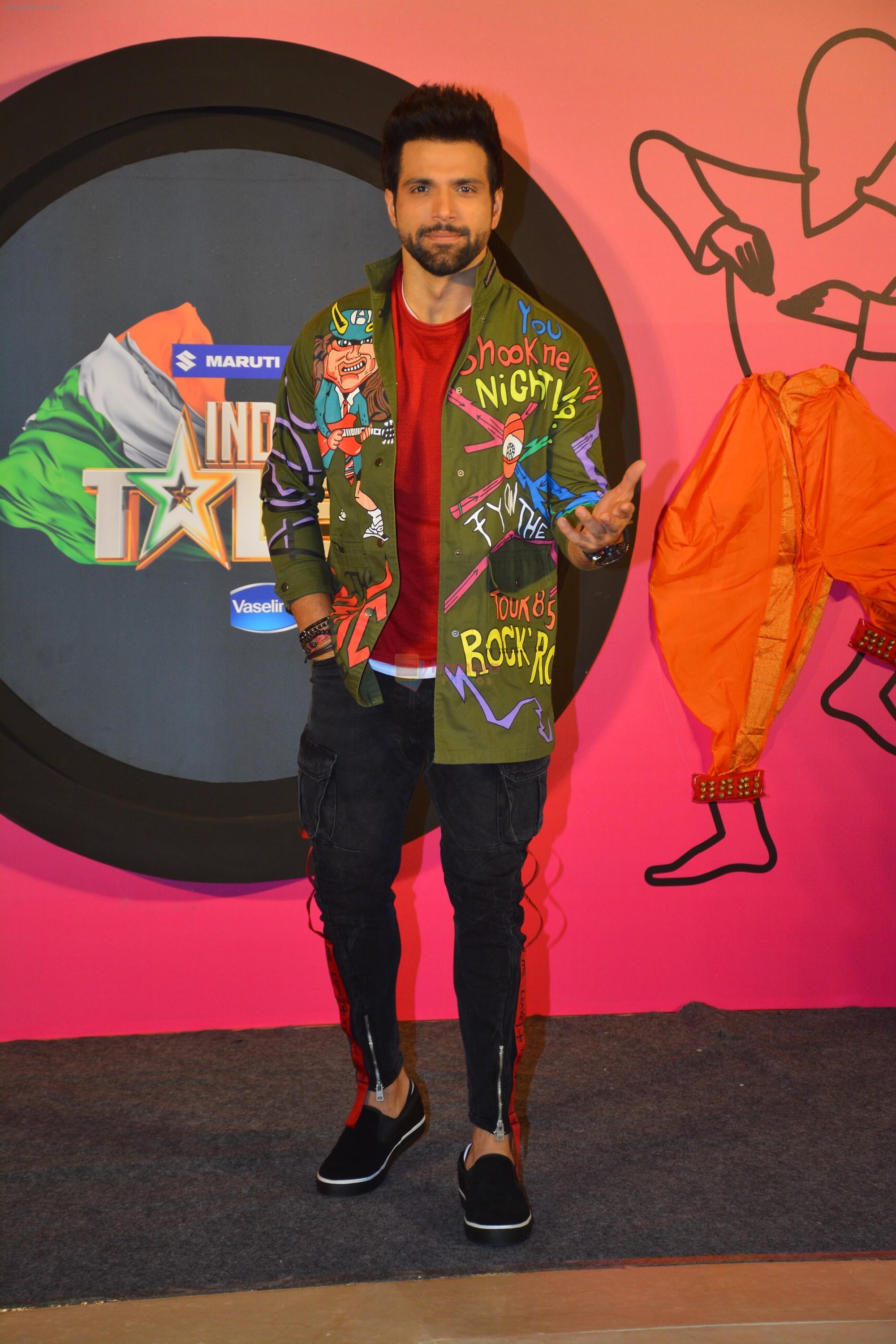 Rithvik Dhanjani at the Launch of India's got talent in Trident bkc on 14th Oct 2018