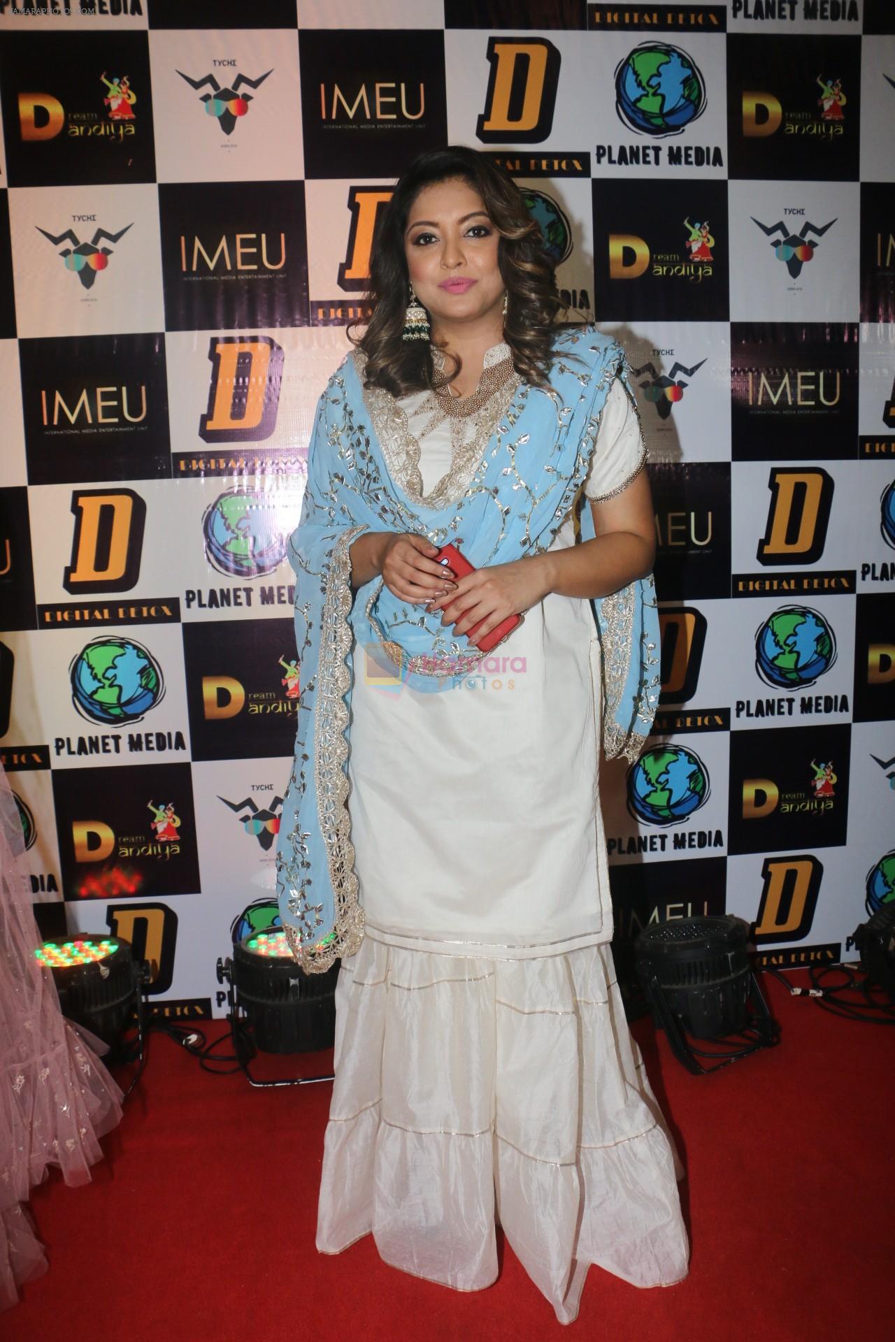 Tanushree Dutta at Celebrity Dream Dandia on 15th Oct 2018