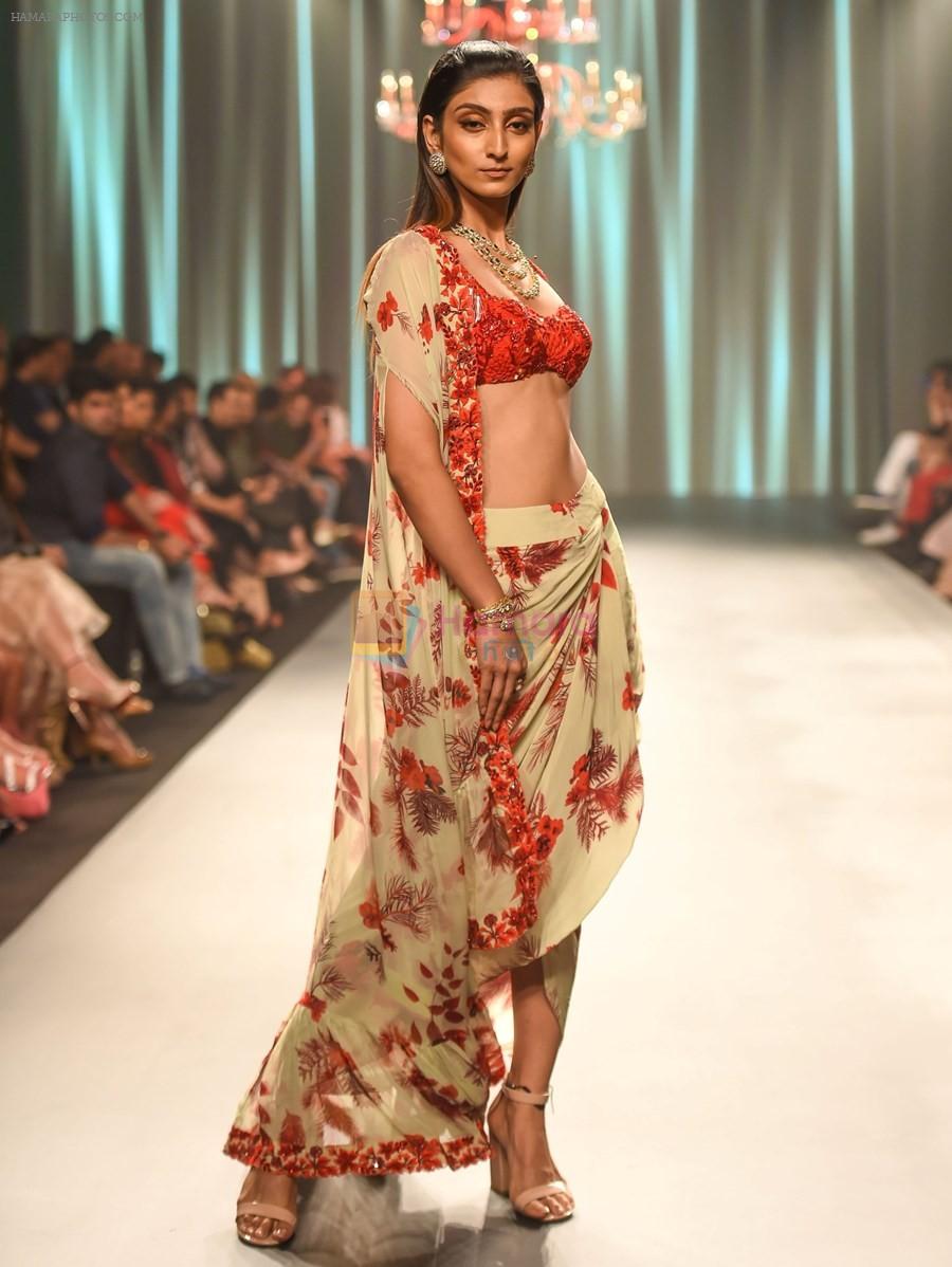 Model walk the ramp at Bombay Times Fashion Week (BTFW) 2018 Day 2 for Arpita Mehta Show on 16th Oct 2018