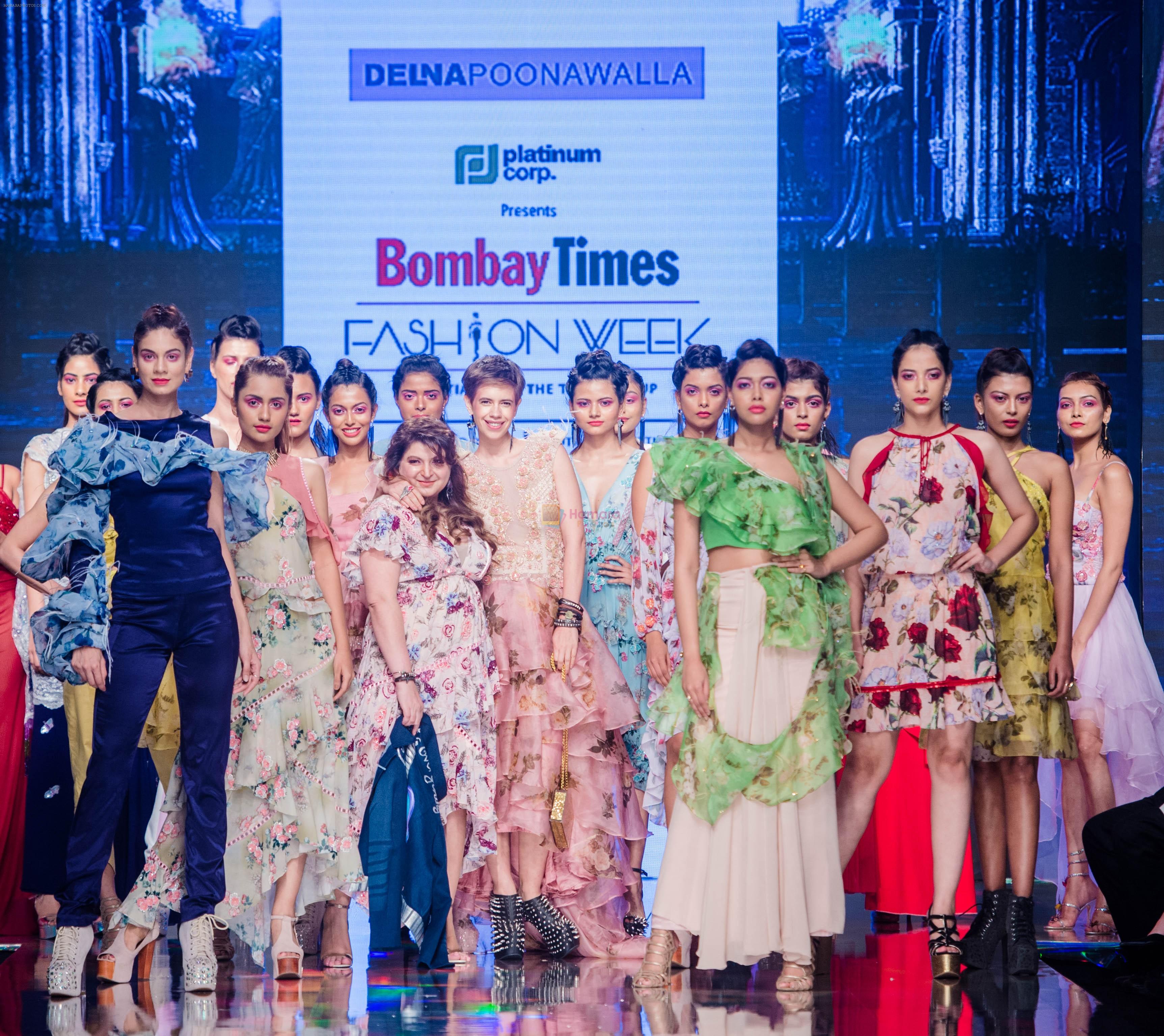 Kalki Koechlin Walk The Ramp As ShowStopper For Designer Delna Poonawala at BTFW on 15th Oct 2018