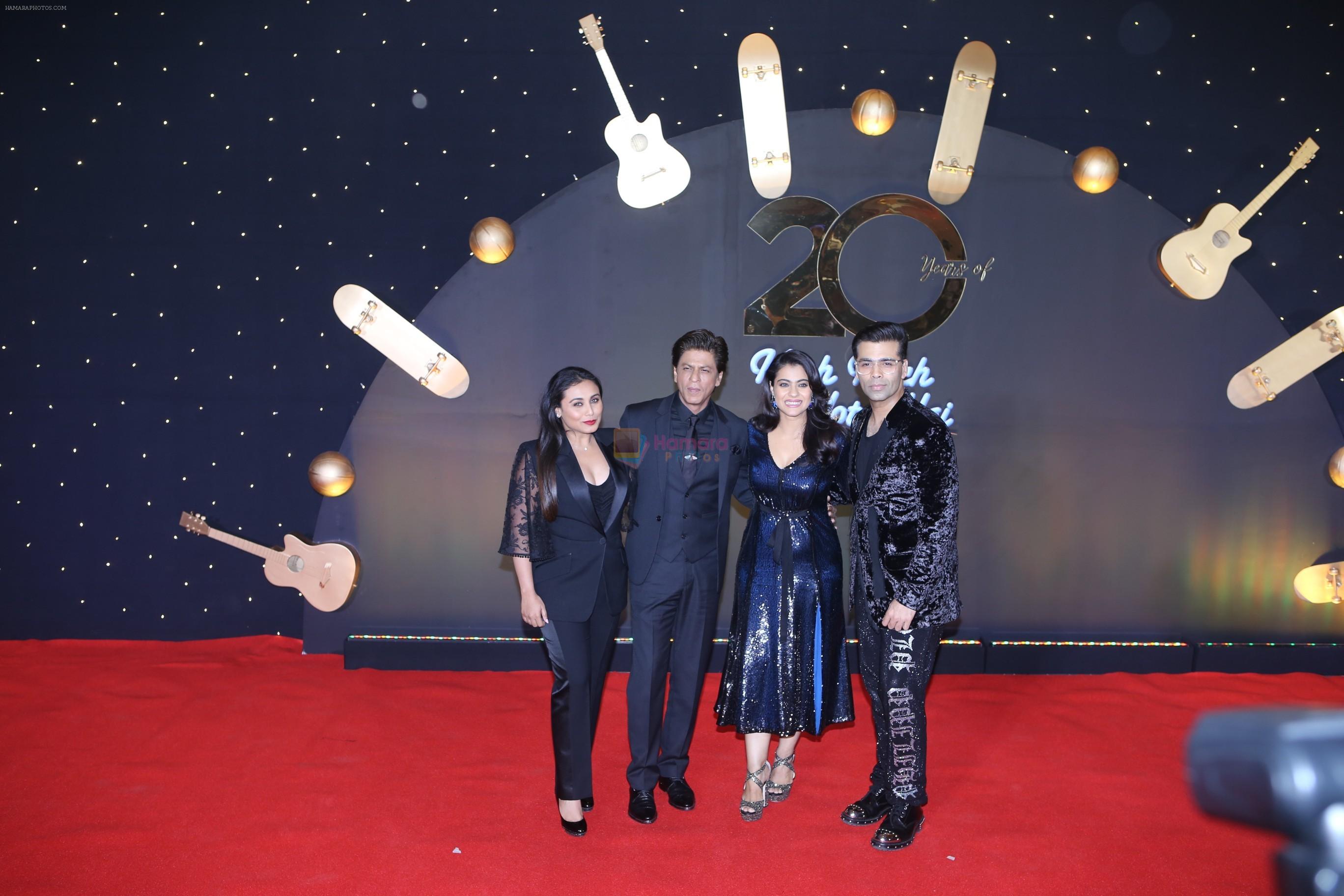 Rani Mukherji, Shah Rukh Khan, Kajol, Karan Johar at Kuch Kuch Hota Hai 20years celebration in jw marriott juhu on 16th Oct 2018