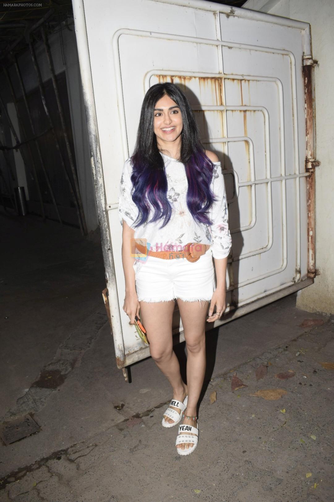 Adah Sharma at the screening of Namaste England in Sunny Sound Juhu on 17th Oct 2018