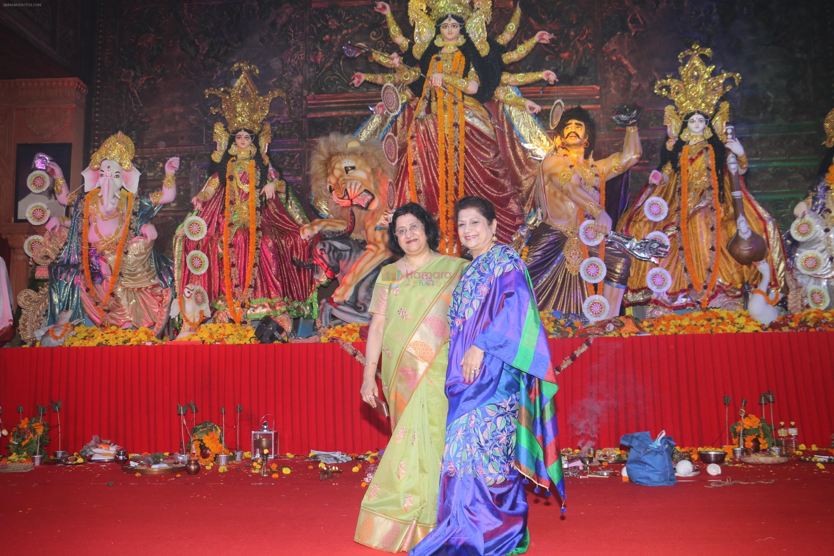 at The North Bombay Sarbojanin Durga Puja In Vile Parle on 18th Oct 2018