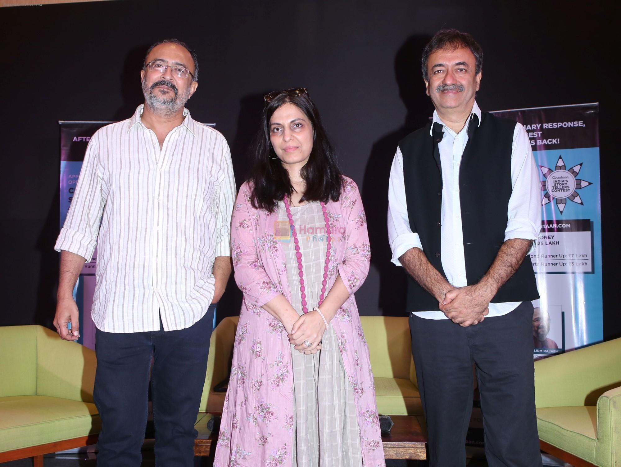 Rajkumar Hirani Announced The 2nd Edition Of Cinestaan Script Contest on 21st Oct 2018