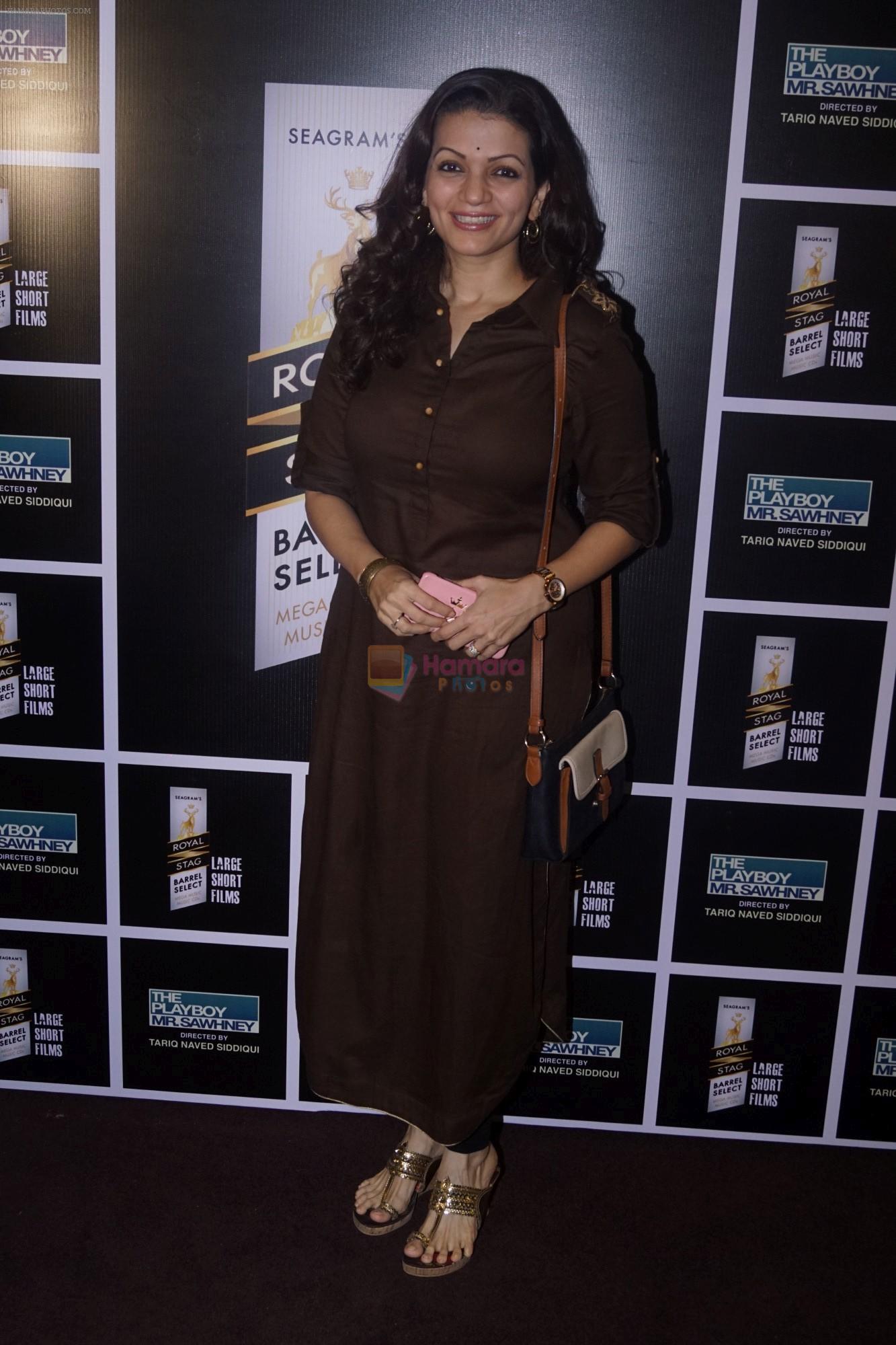 Prachi Shah at the Special Screening of Royal Stag Barrel Short Film The Playboy Mr.Sawhney on 24th Oct 2018