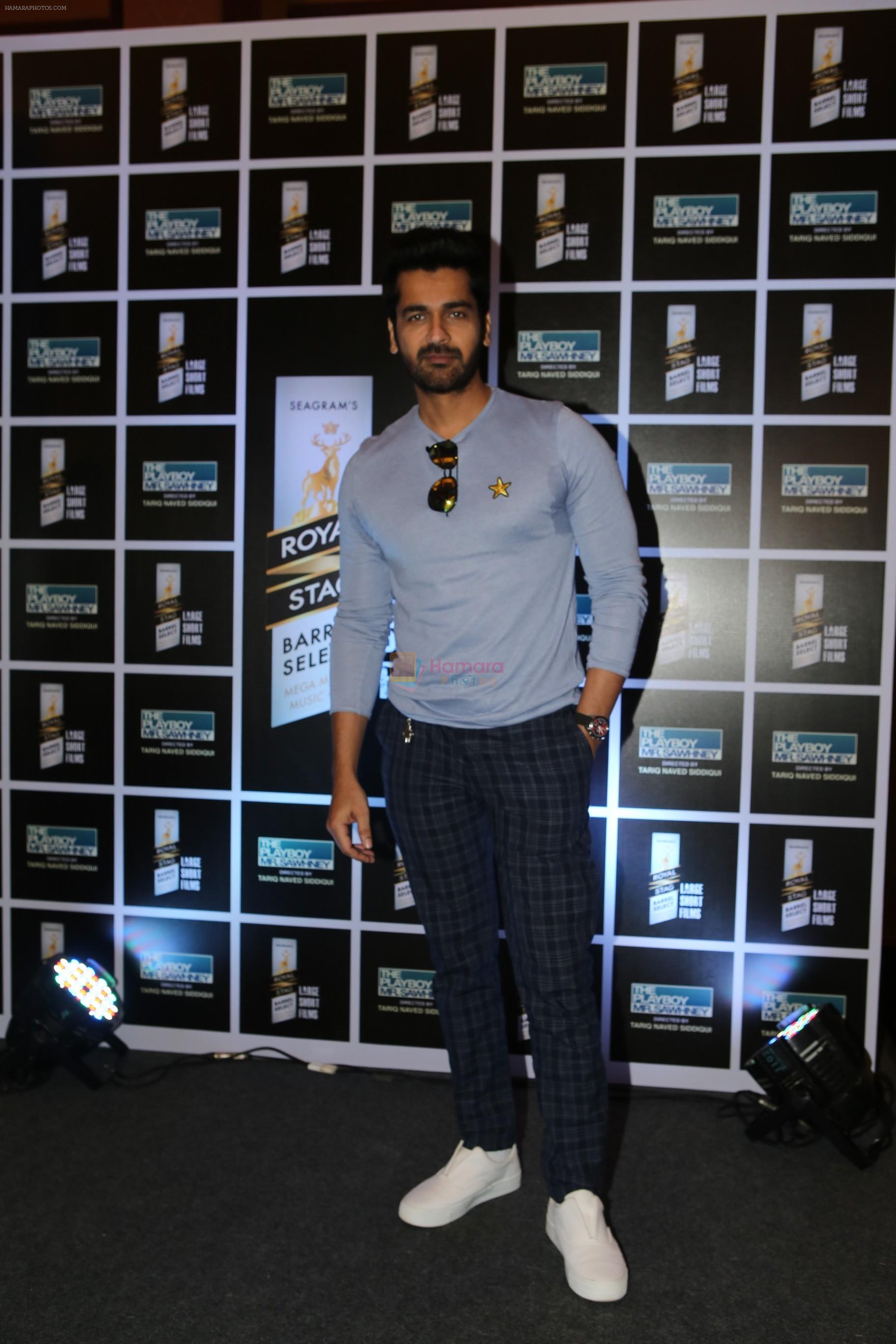 Arjan Bajwa at the Special screening of Royal Stag Large Short Films The Playboy Mr Sawhney in Taj Lands End bandra on 24th Oct 2018