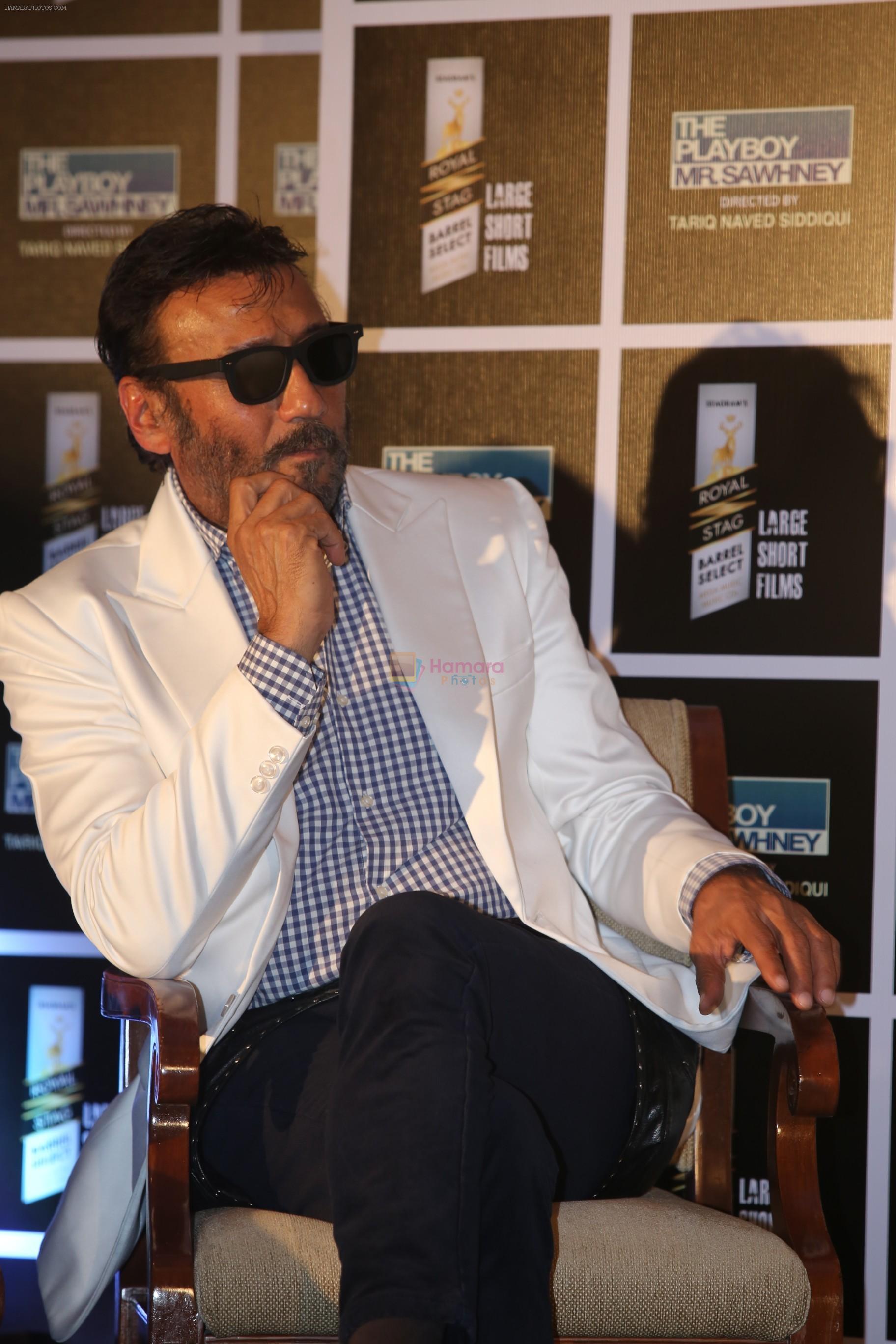 Jackie Shroff at the Special screening of Royal Stag Large Short Films The Playboy Mr Sawhney in Taj Lands End bandra on 24th Oct 2018