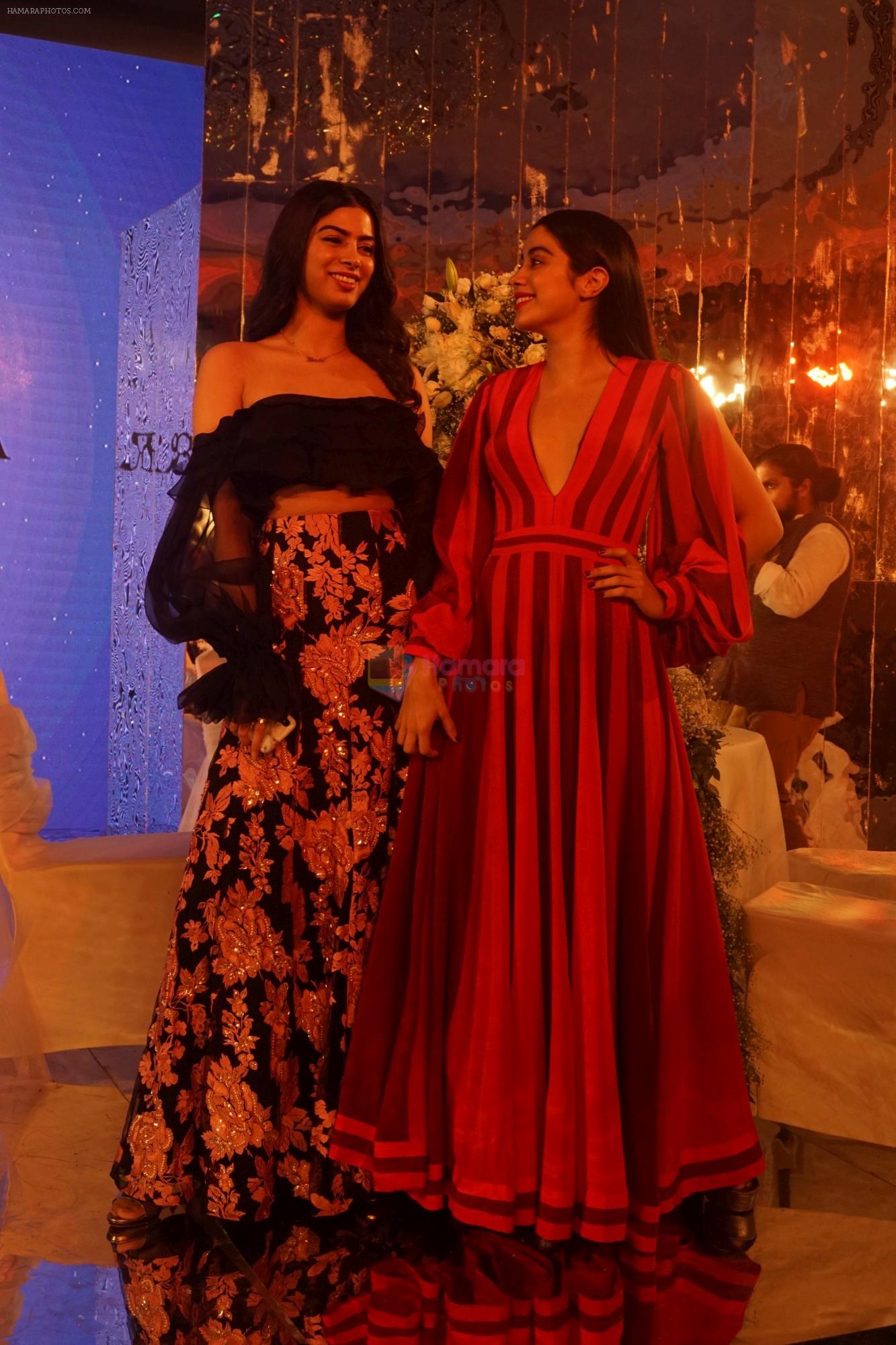 Janhvi Kapoor, Khushi Kapoor at  Manish Malhotra's Buy Now,See Now Collection on 25th Oct 2018