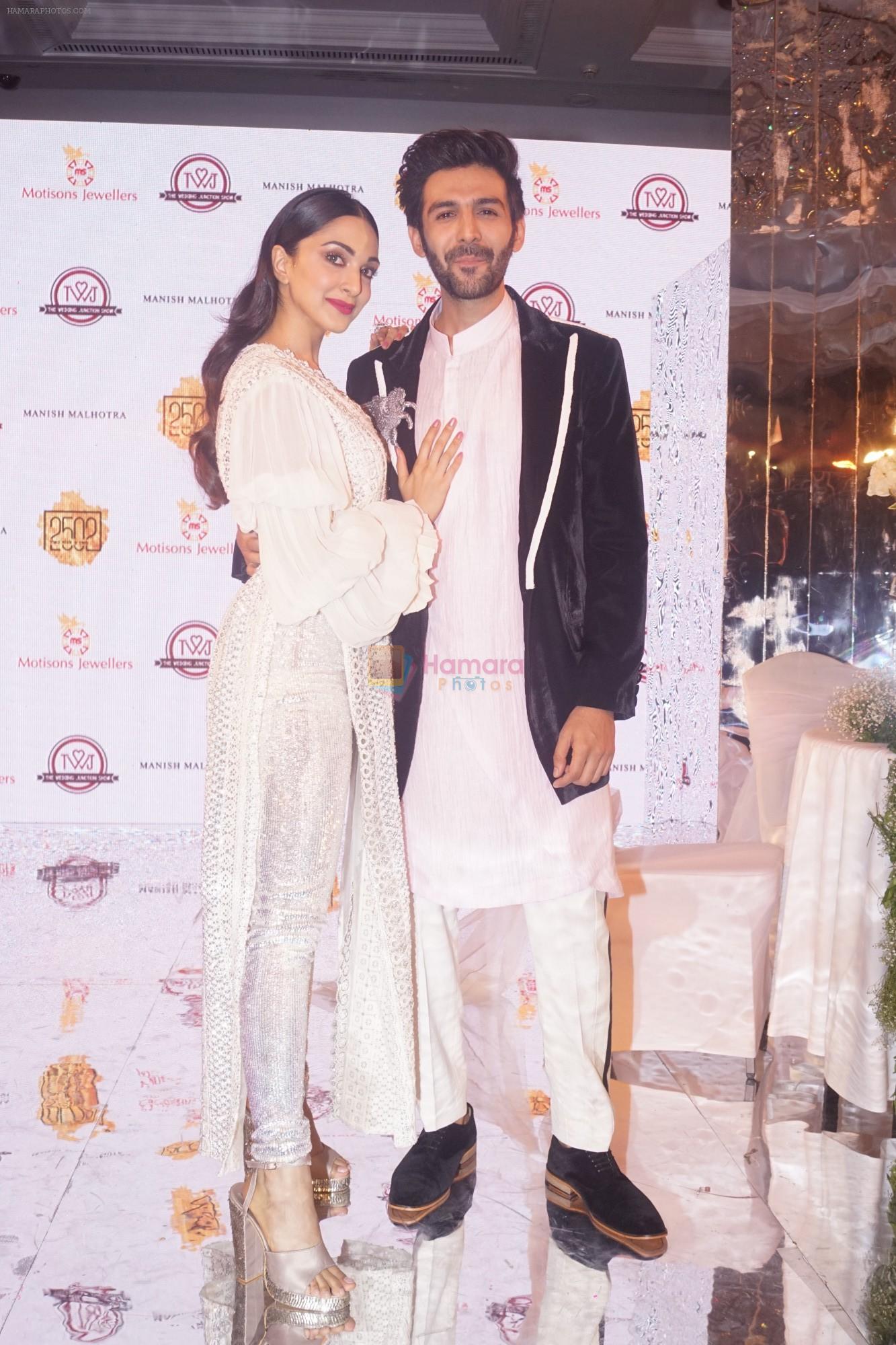 Kartik Aaryan, Kiara Advani as Showstoppers for Manish Malhotra's Buy Now,See Now Collection on 25th Oct 2018