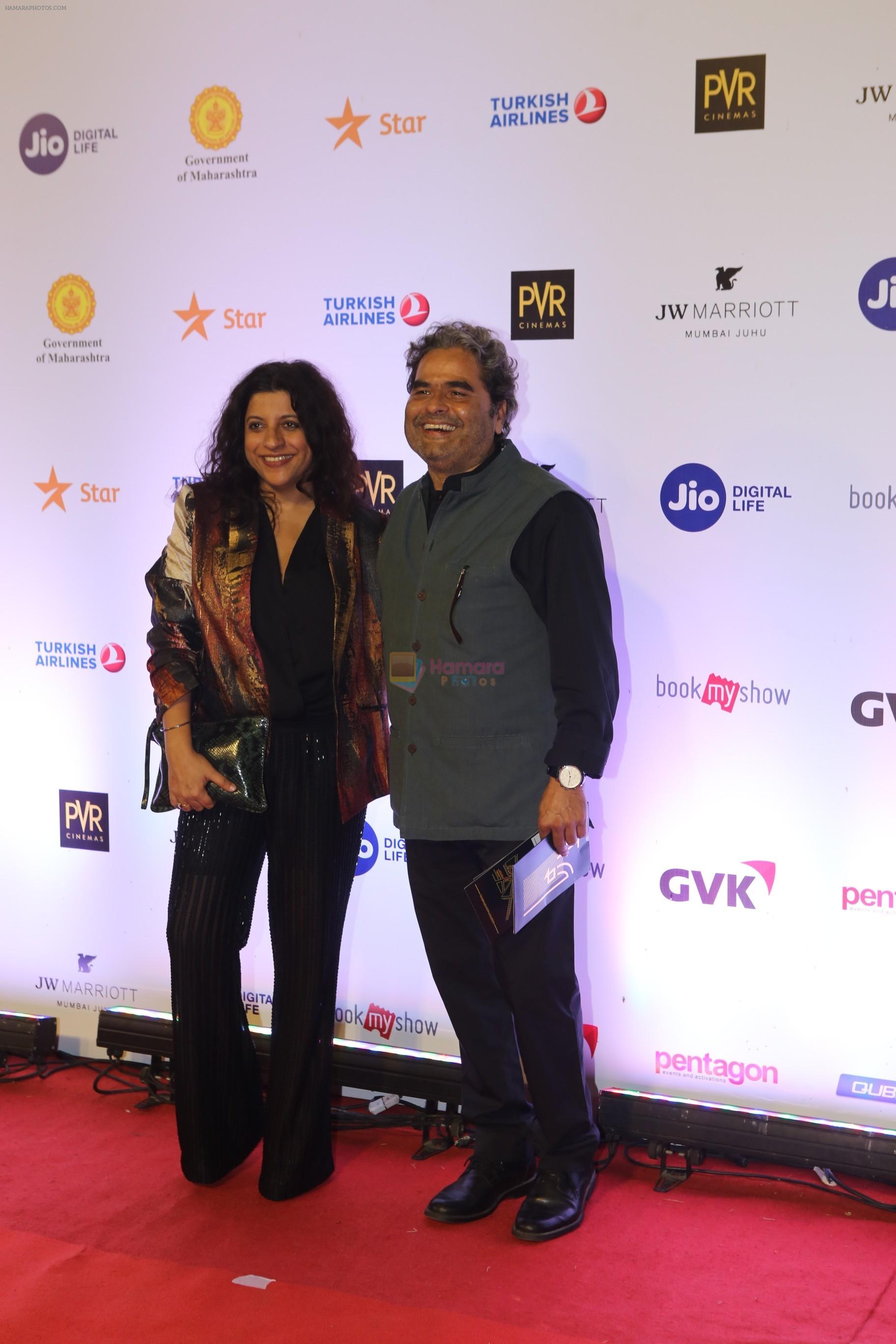 Zoya Akhtar, Vishal Bharadwaj at the Opening ceremony of Mami film festival in Gateway of India on 25th Oct 2018