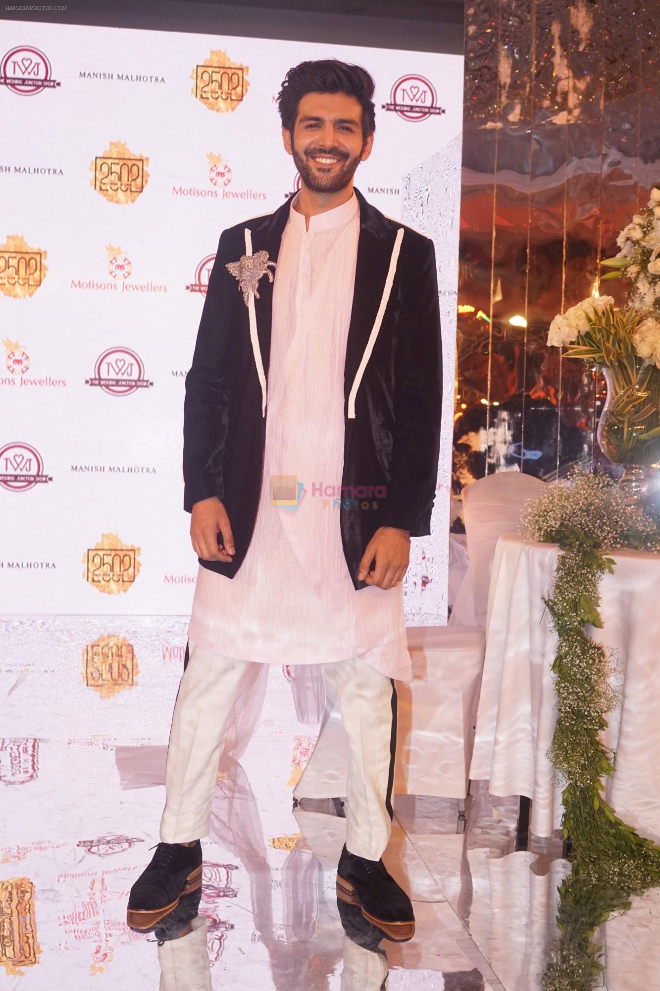 Kartik Aaryan as Showstopper for Manish Malhotra's Buy Now,See Now Collection on 25th Oct 2018