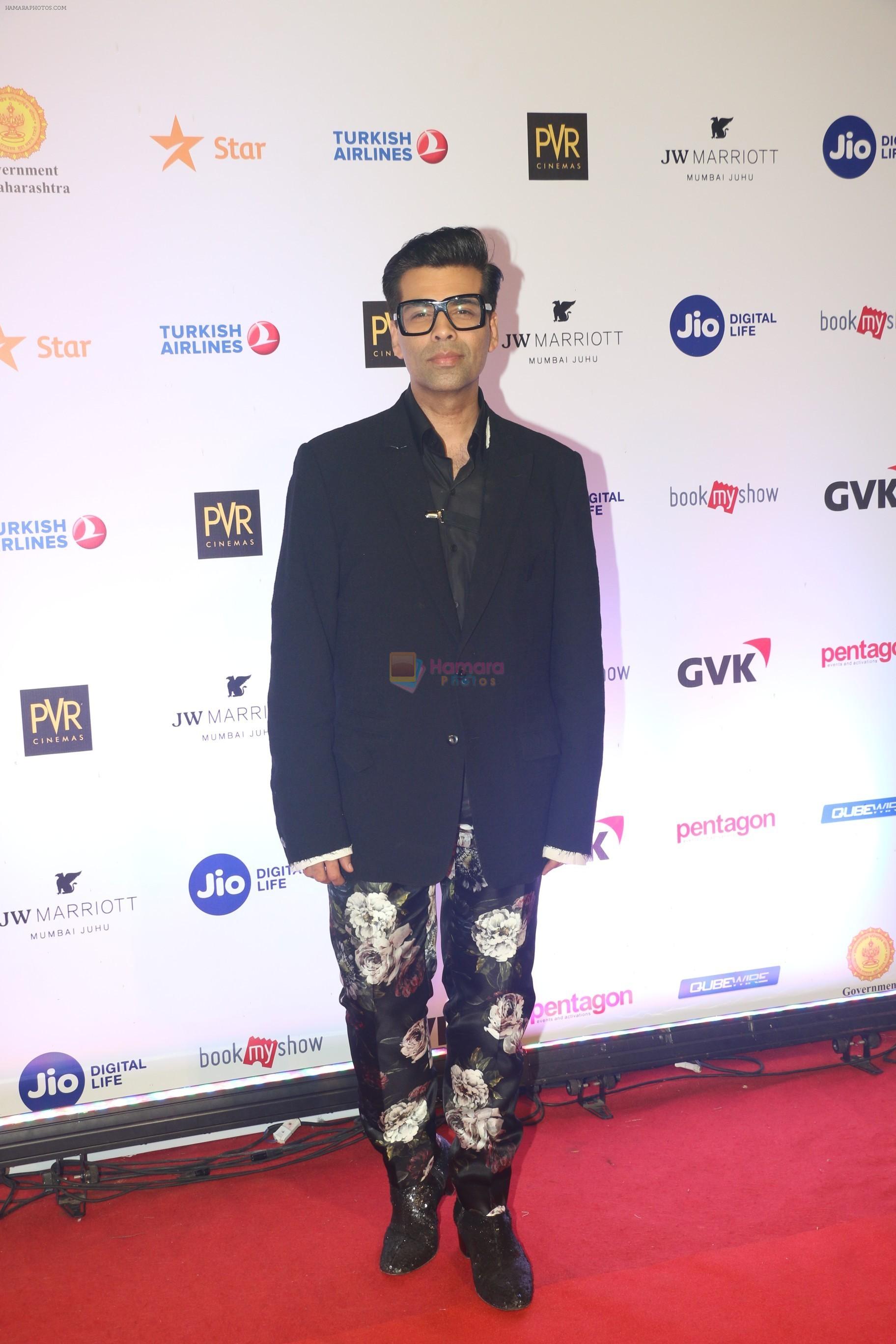 Karan Johar at the Opening ceremony of Mami film festival in Gateway of India on 25th Oct 2018