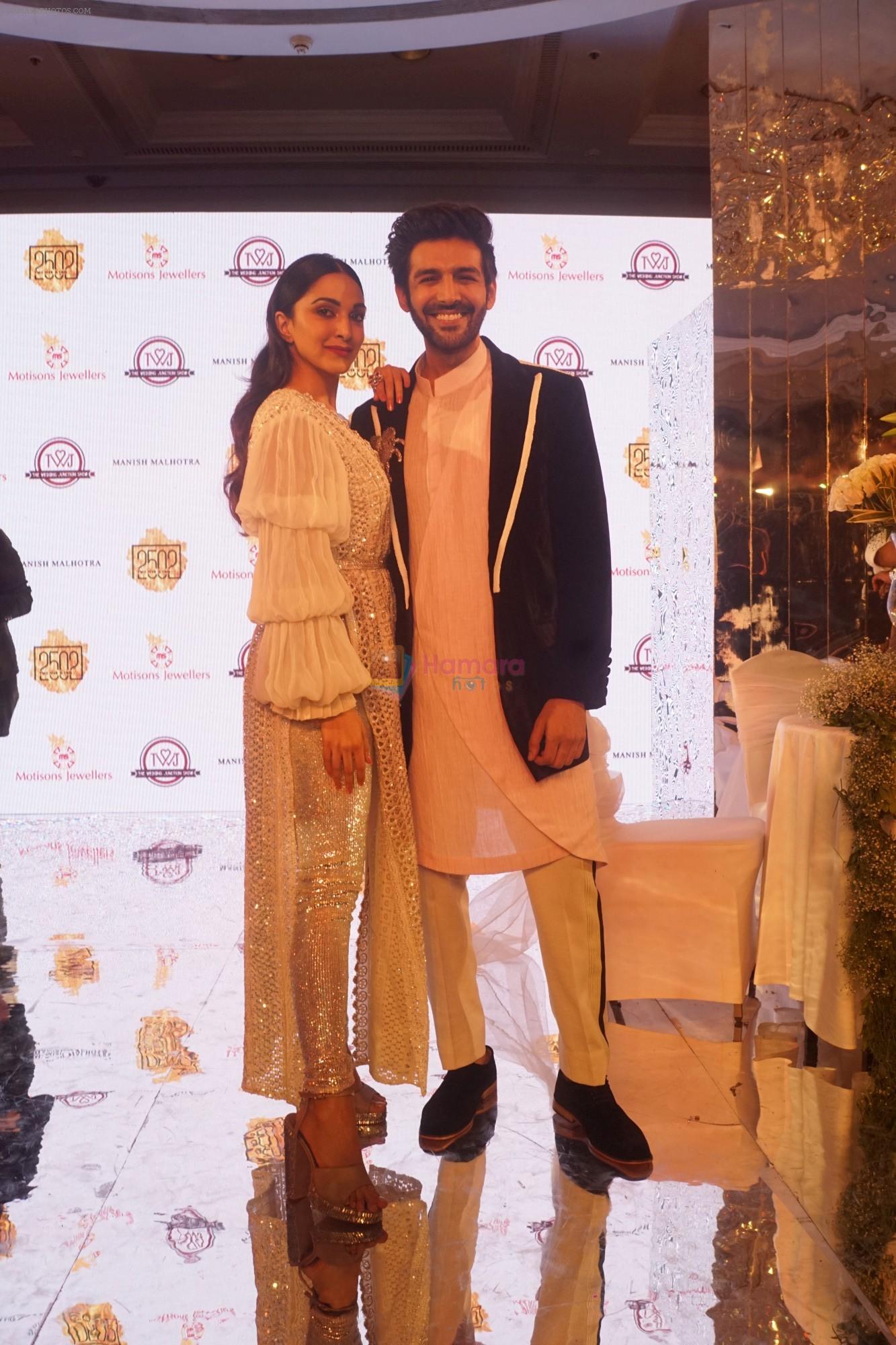 Kartik Aaryan, Kiara Advani as Showstoppers for Manish Malhotra's Buy Now,See Now Collection on 25th Oct 2018