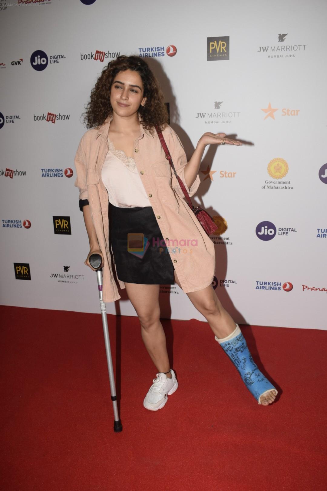 Sanya Malhotra at the Screening Of Mami's Opening Film in Pvr Icon, Andheri on 26th Oct 2018