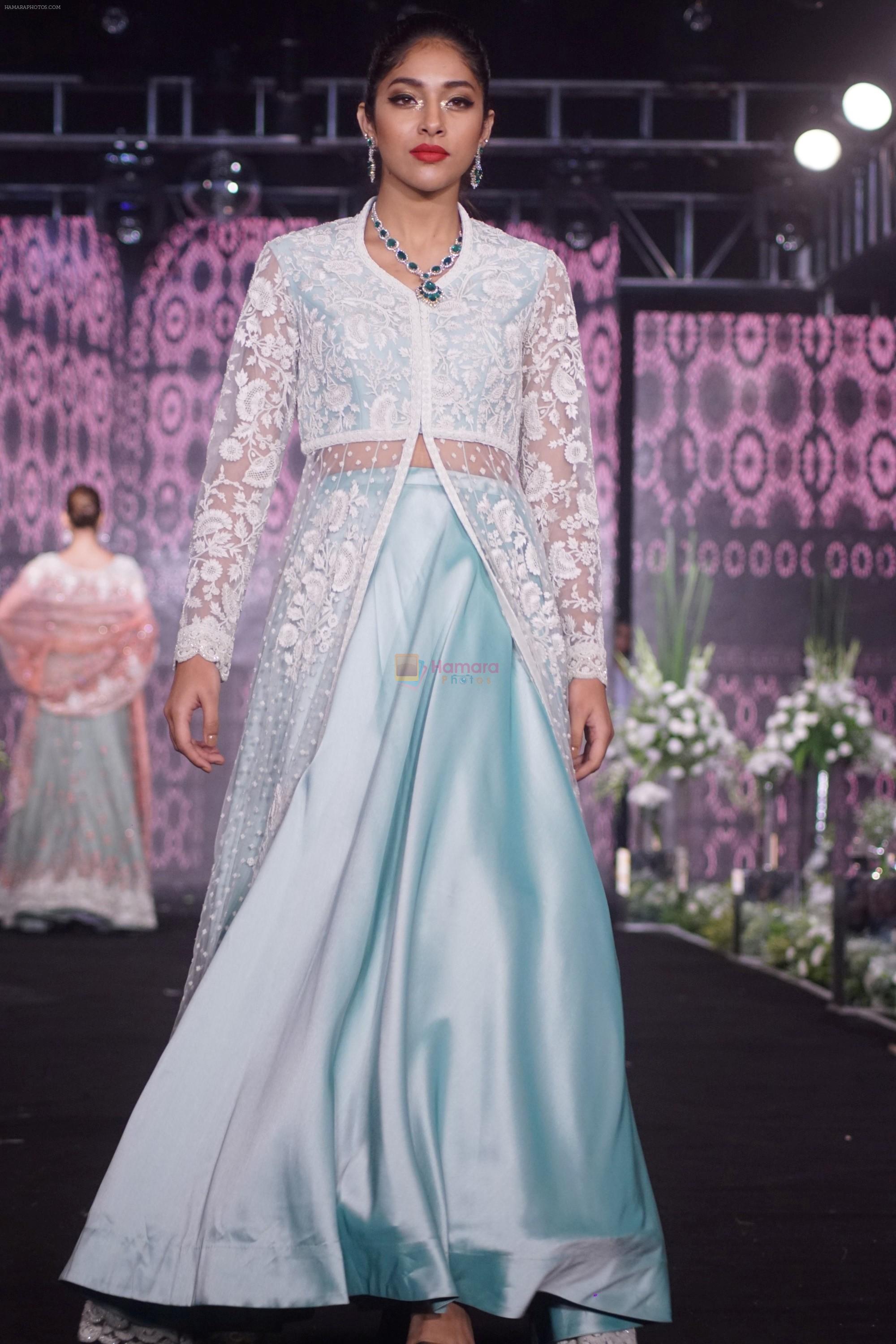 Model walk The Ramp at The Wedding Junction Show on 26th Oct 2018