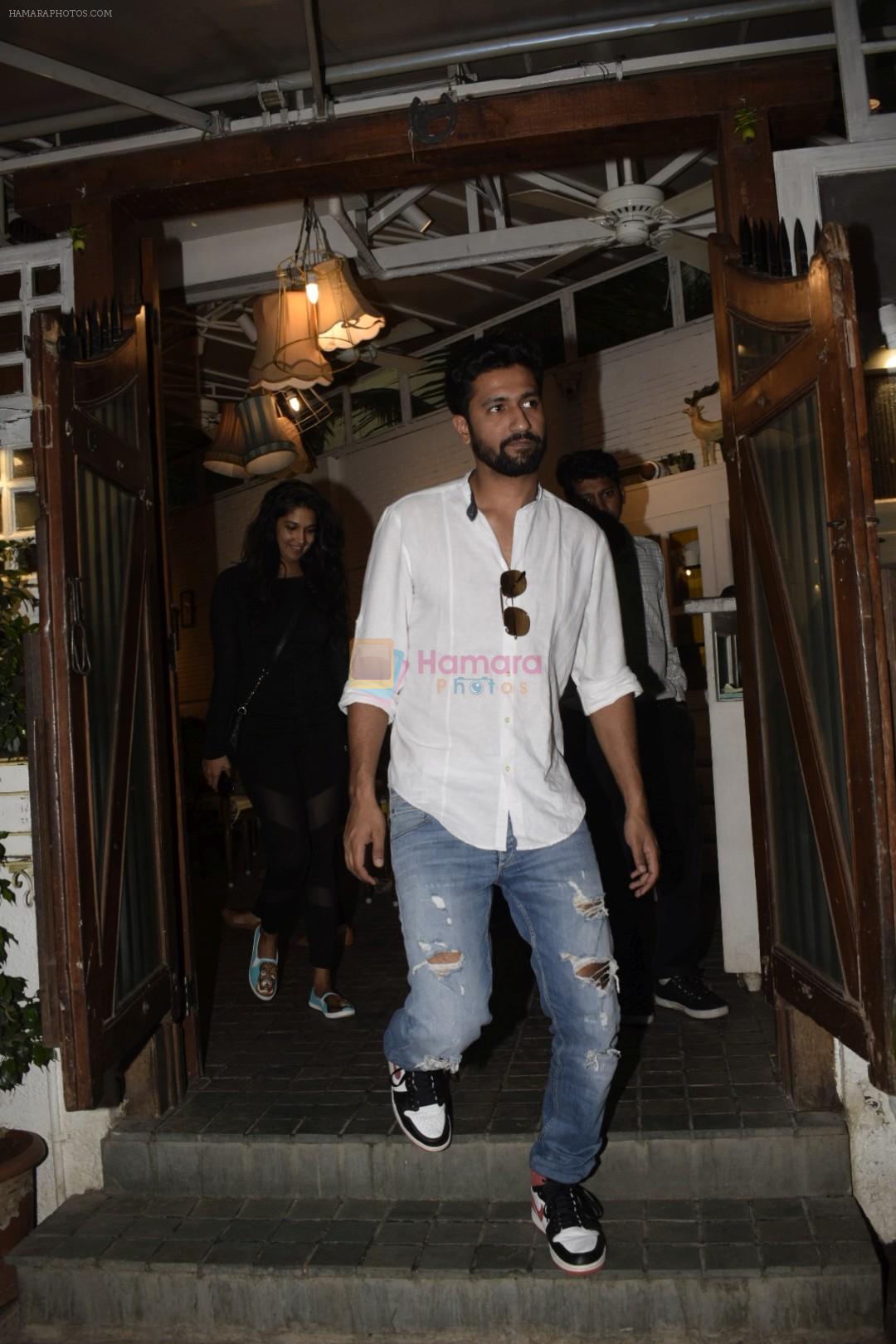 Vicky Kaushal spotted at Fable juhu on 27th Oct 2018