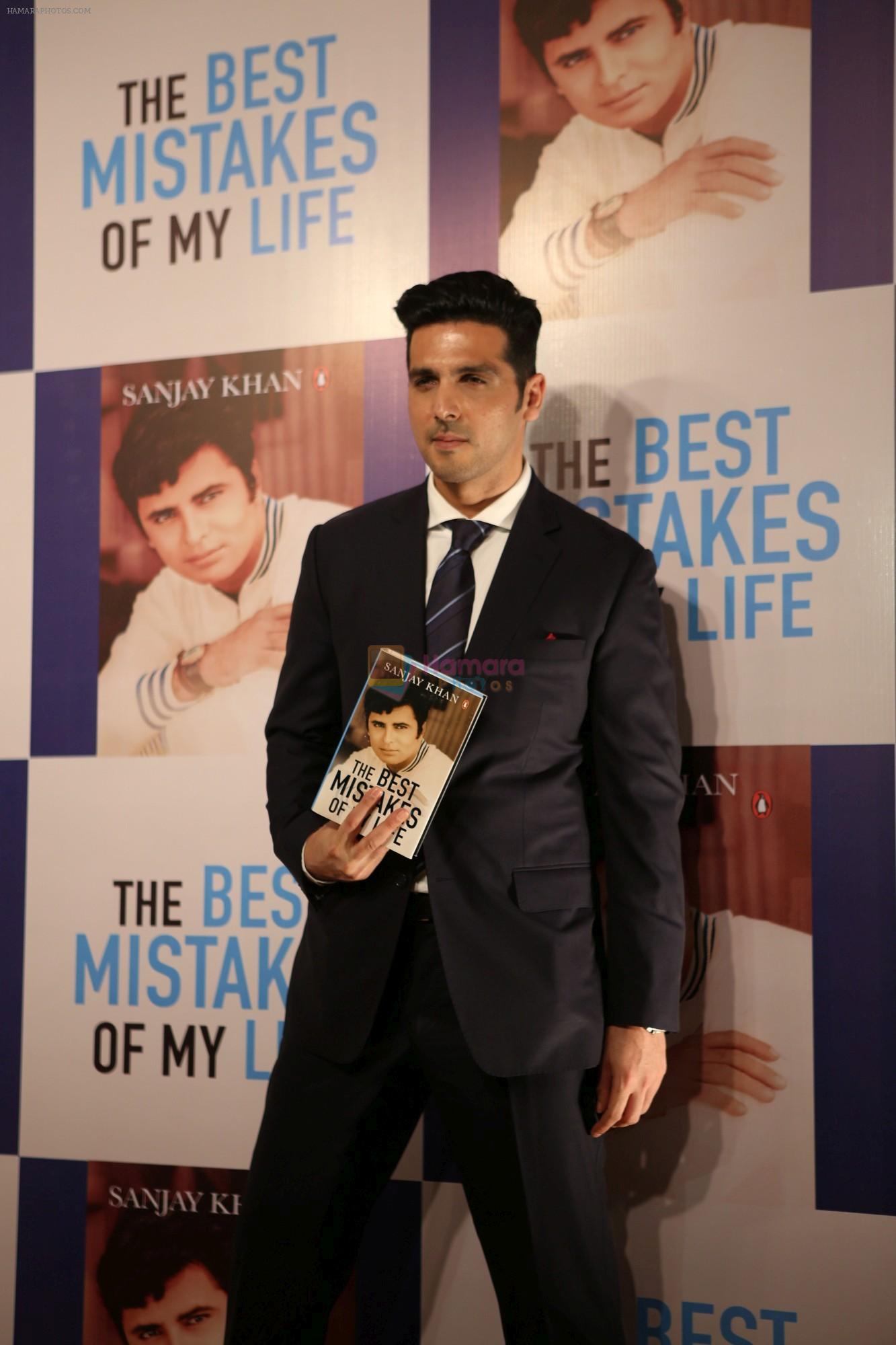 Zayed Khan at the Launch Of Sanjay Khan's Book The Best Mistakes Of My Life in Mumbai on 28th Oct 2018