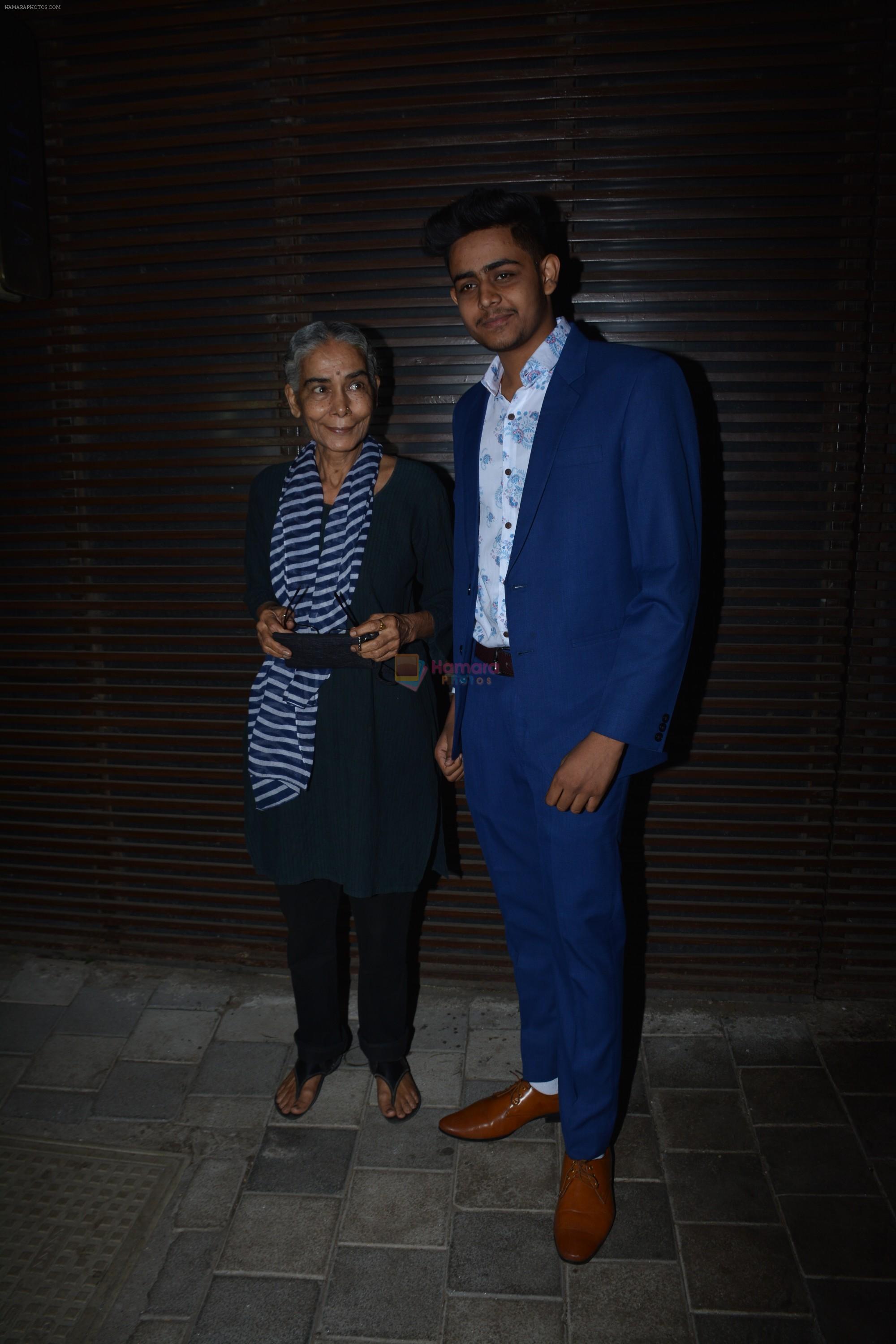 Surekha Sikri at the Success party of film Badhaai Ho in Estella juhu on 30th Oct 2018