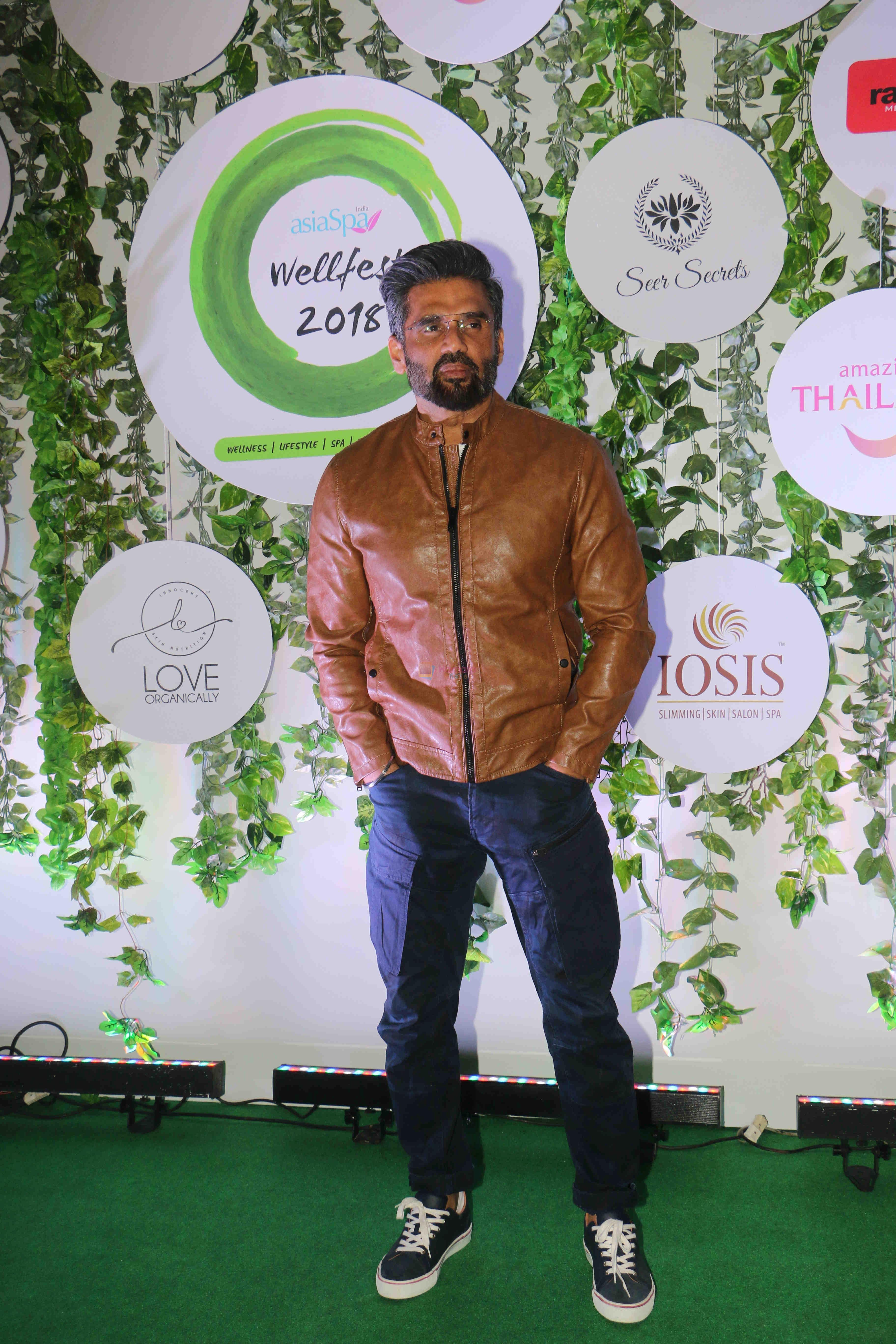 Sunil Shetty at Asiaspa wellfest 2018 red carpet in Mumbai on 30th Oct 2018