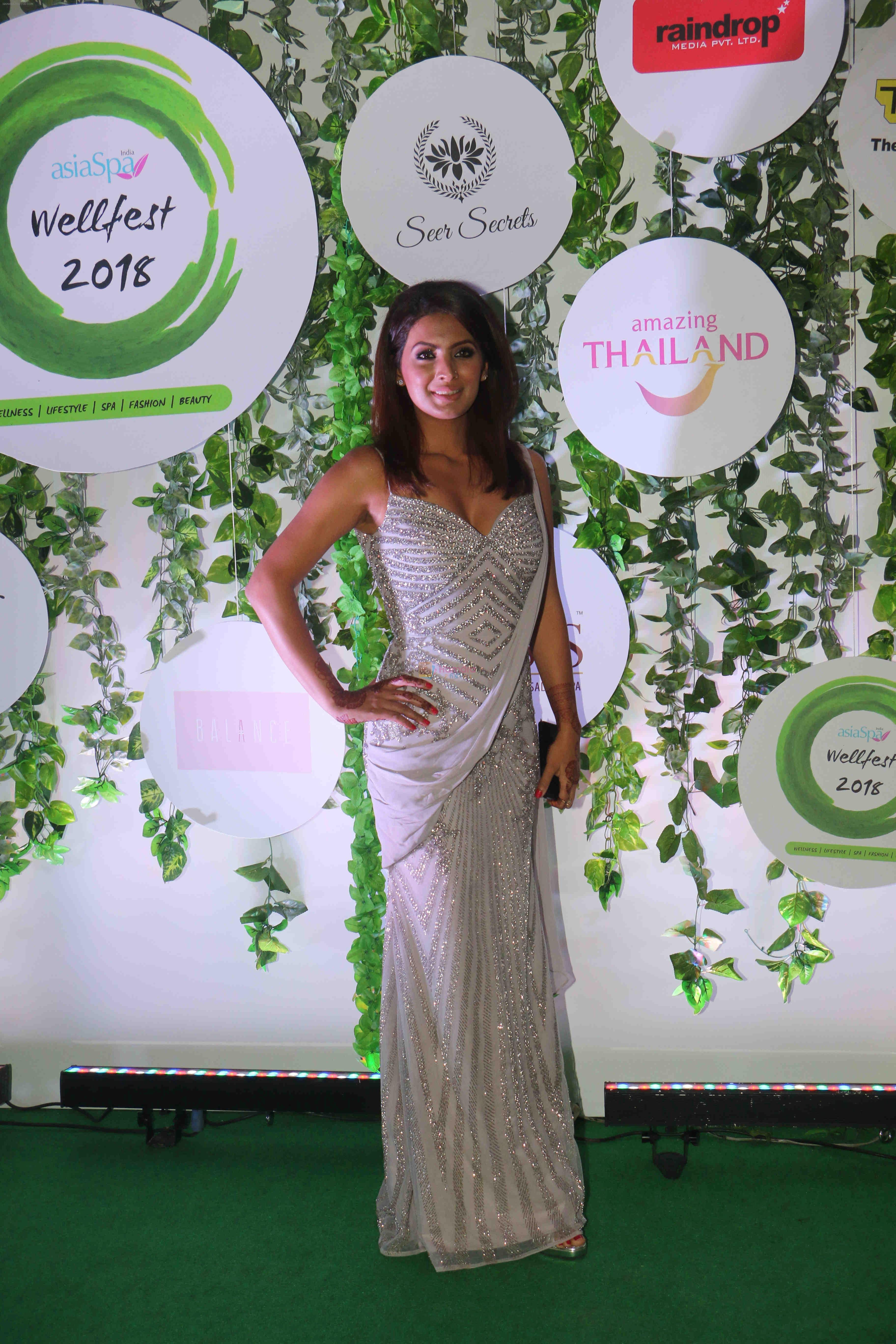 Geeta Basra at Asiaspa wellfest 2018 red carpet in Mumbai on 30th Oct 2018