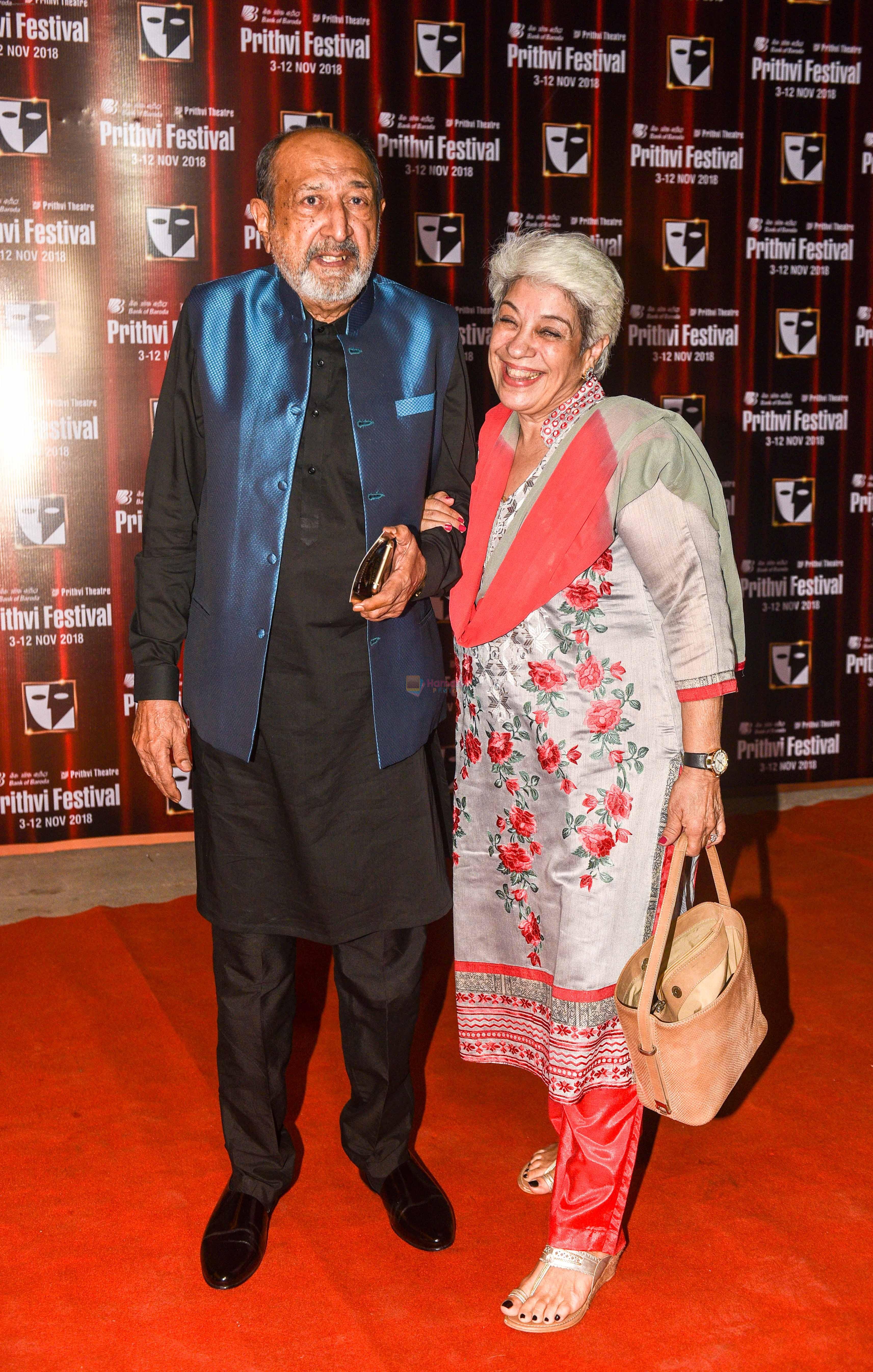 Tinnu Anand at the inauguration of Mumbai_ iconic Prithivi theatre festival on 4th Nov 2018