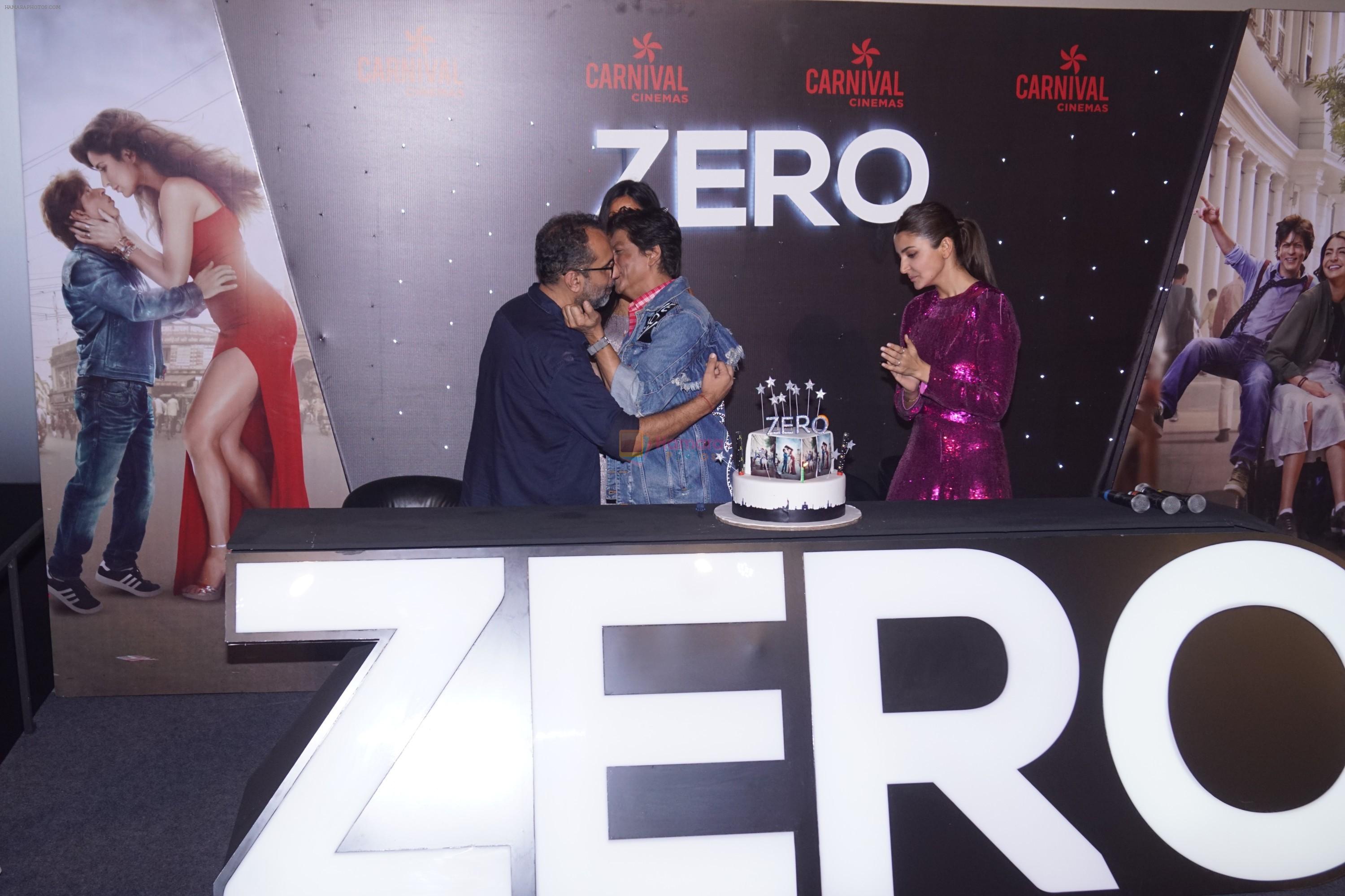 Shahrukh Khan, Anushka Sharma, Katrina Kaif, Anand L Rai at the Trailer launch of film Zero & Shahrukh Khan birthday celebration in Imax Wadala on 3rd Nov 2018