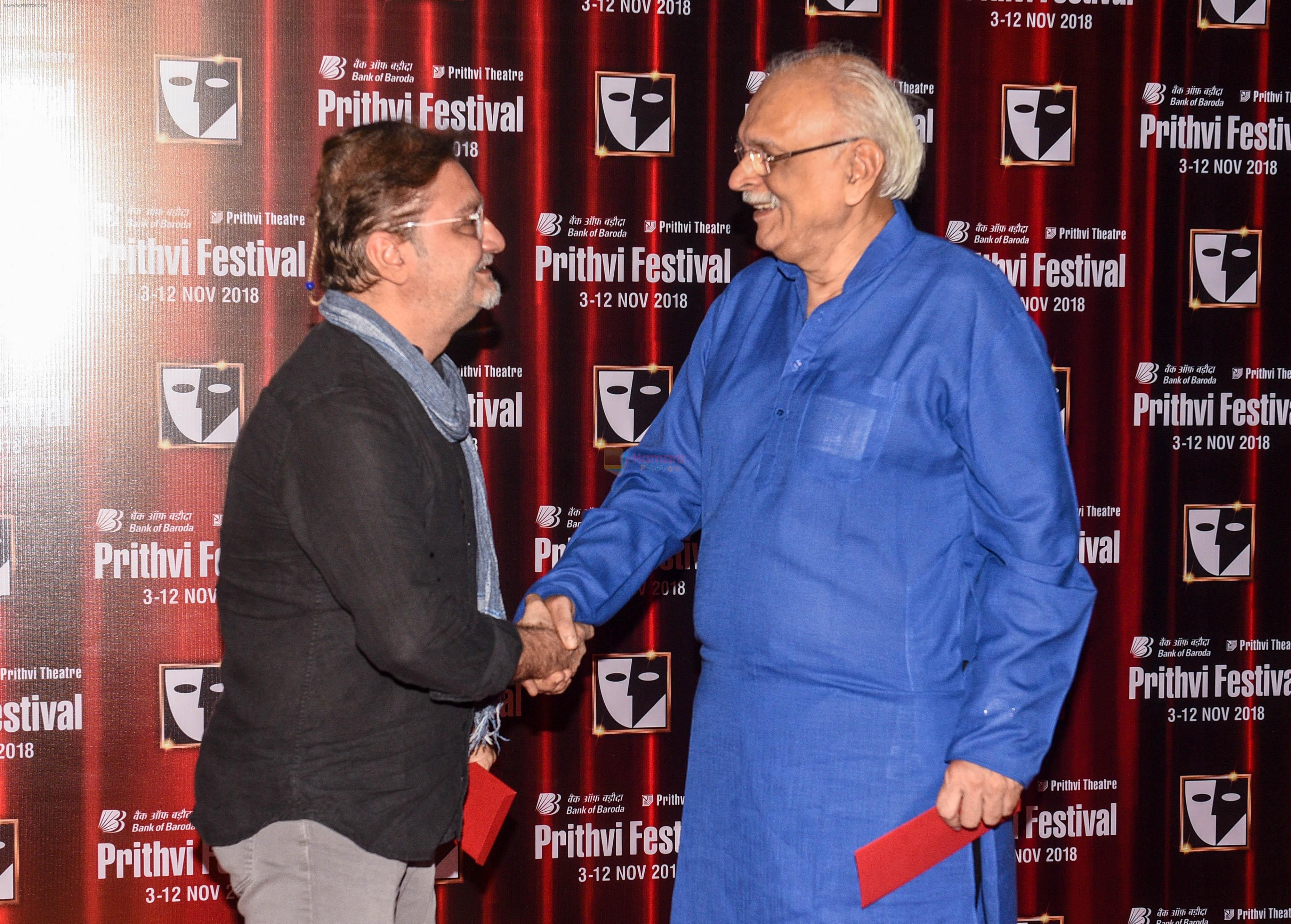 Vinay Pathak at the inauguration of Mumbai_ iconic Prithivi theatre festival on 4th Nov 2018