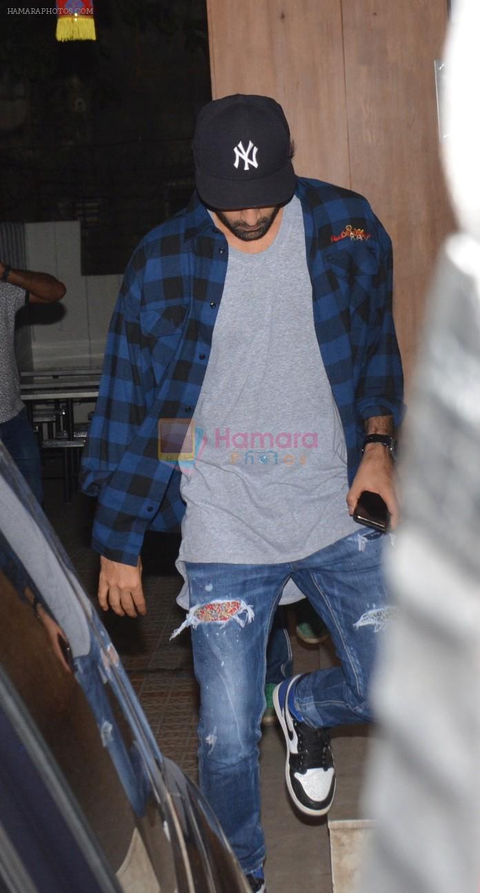 Ranbir Kapoor spotted at bandra on 10th Nov 2018