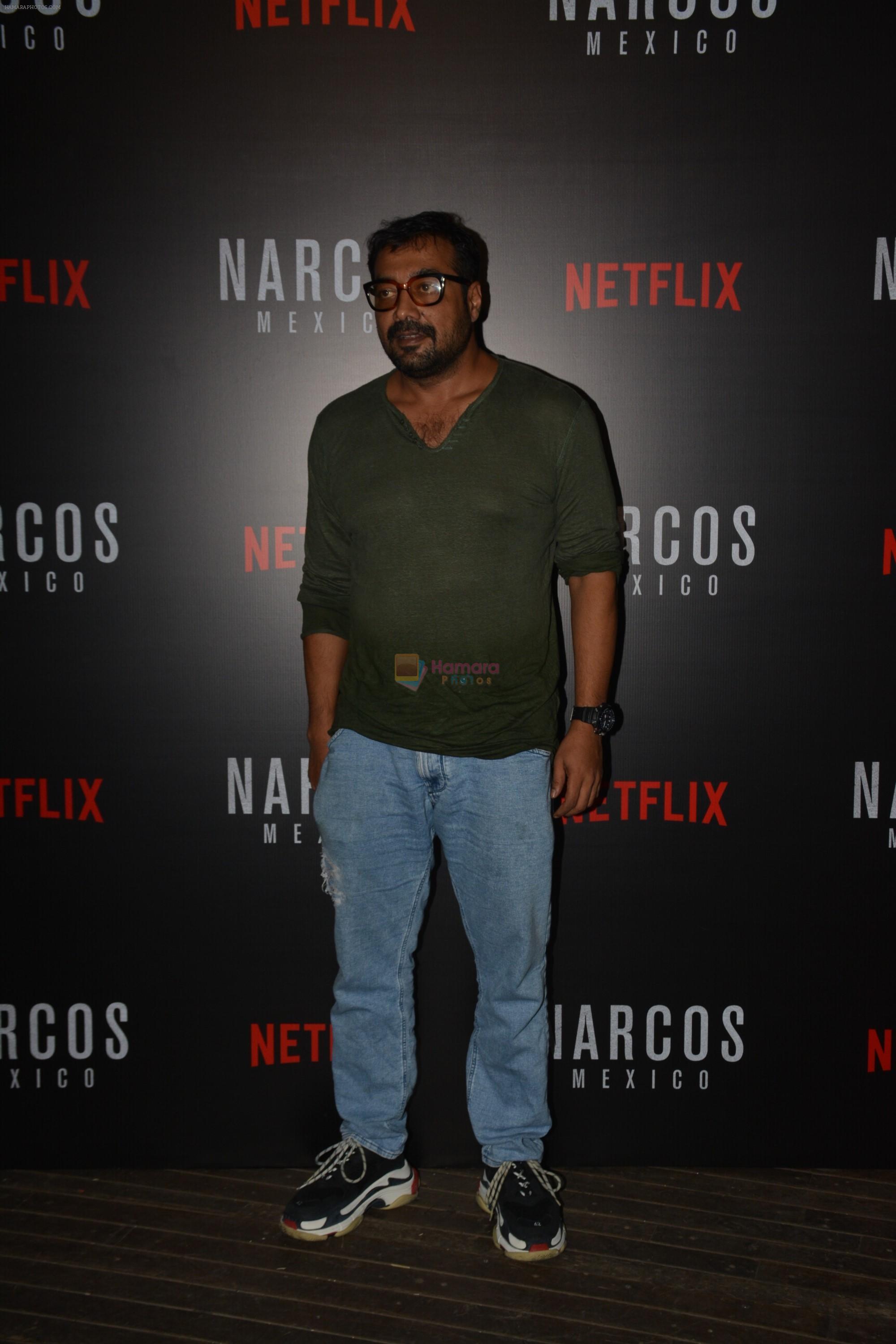 Anurag Kashyap At Meet and Greet With Team Of Webseries Narcos Mexico in Mumbai on 11th Nov 2018